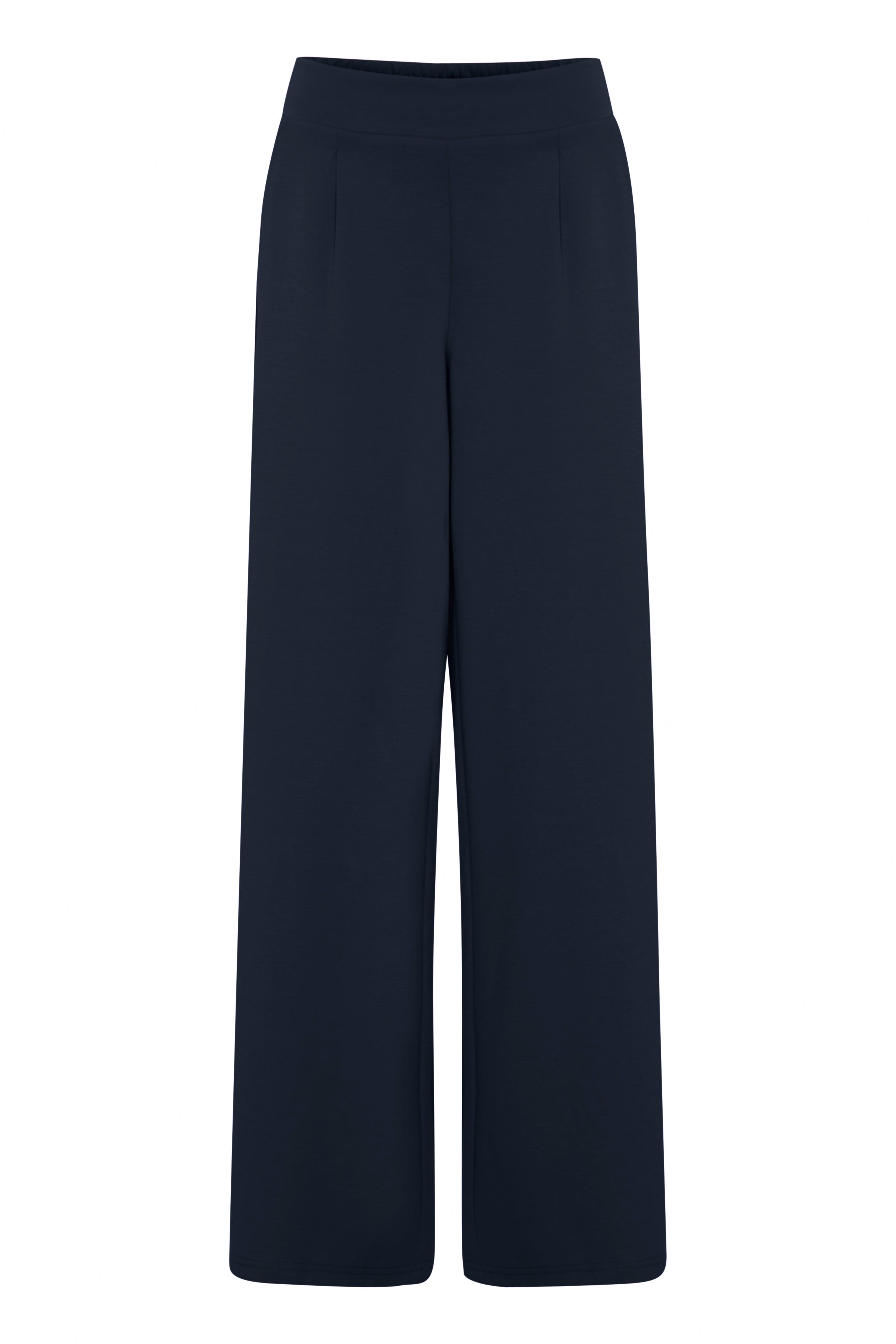 Kate Wide Leg Trousers (Total Eclipse/Navy)