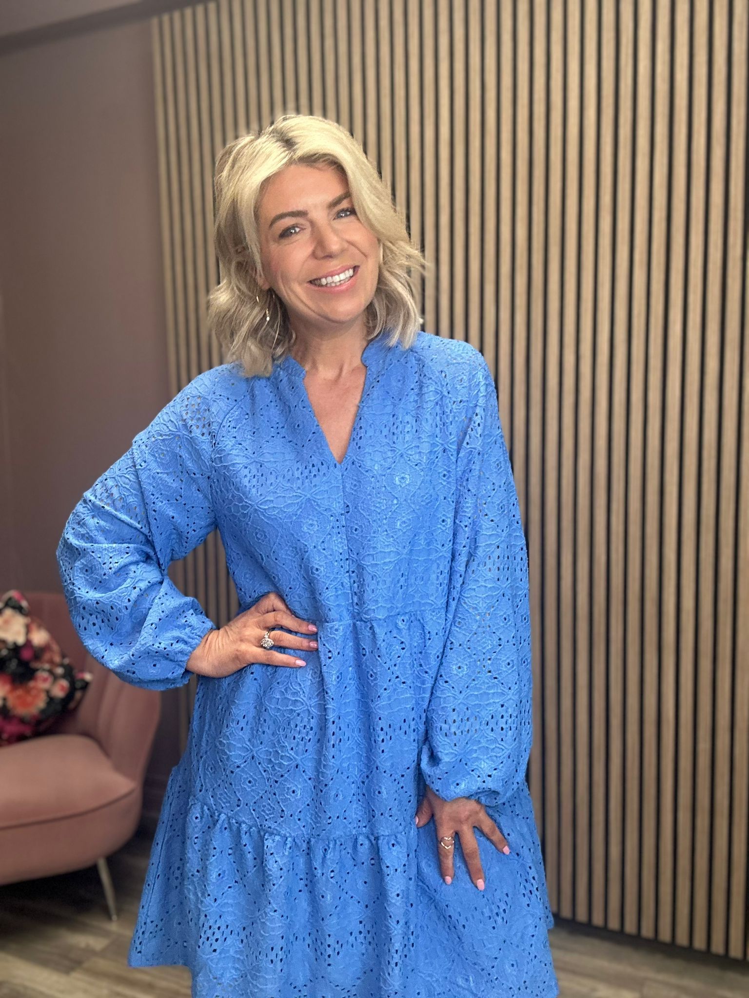 FEODORA MINI DRESS (PROVENCE)