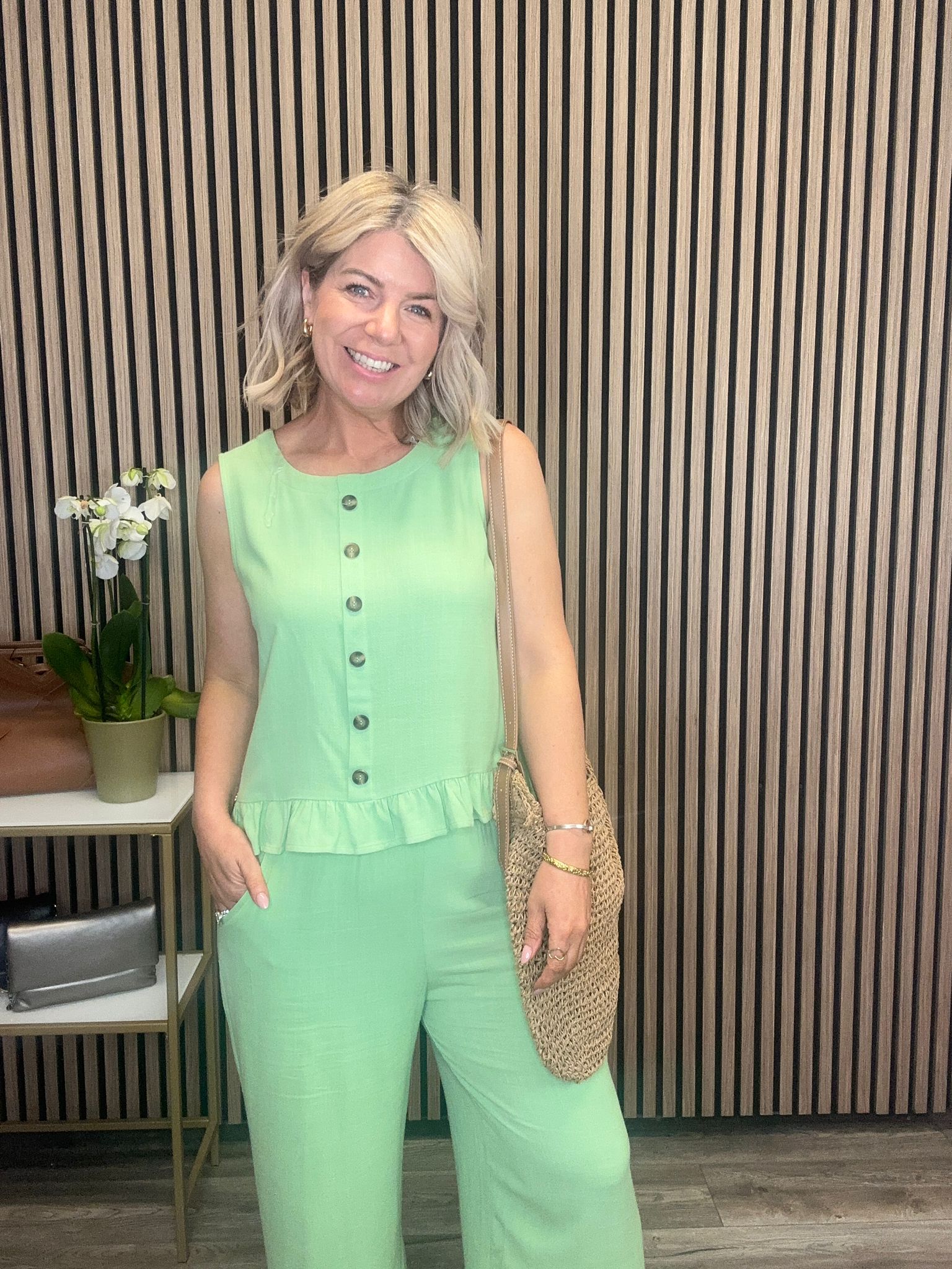 Kaia Co-ord Set (Green)