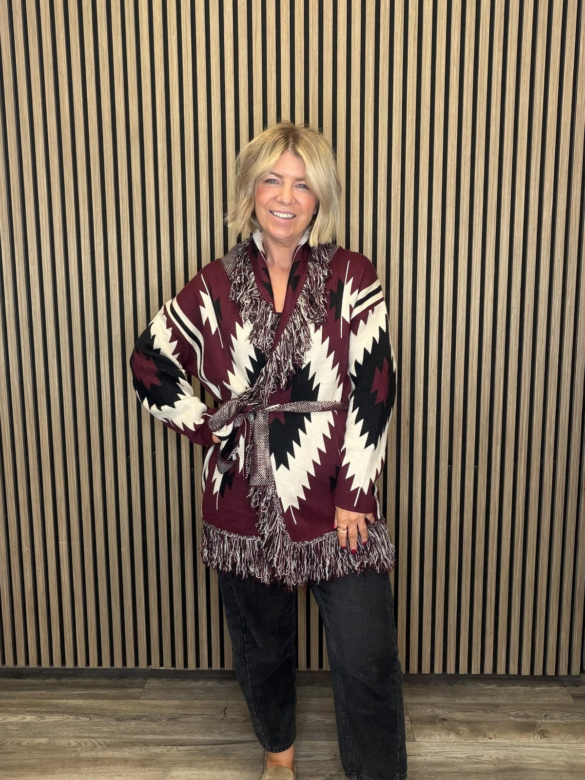 Adelaide Cardigan (Wine)