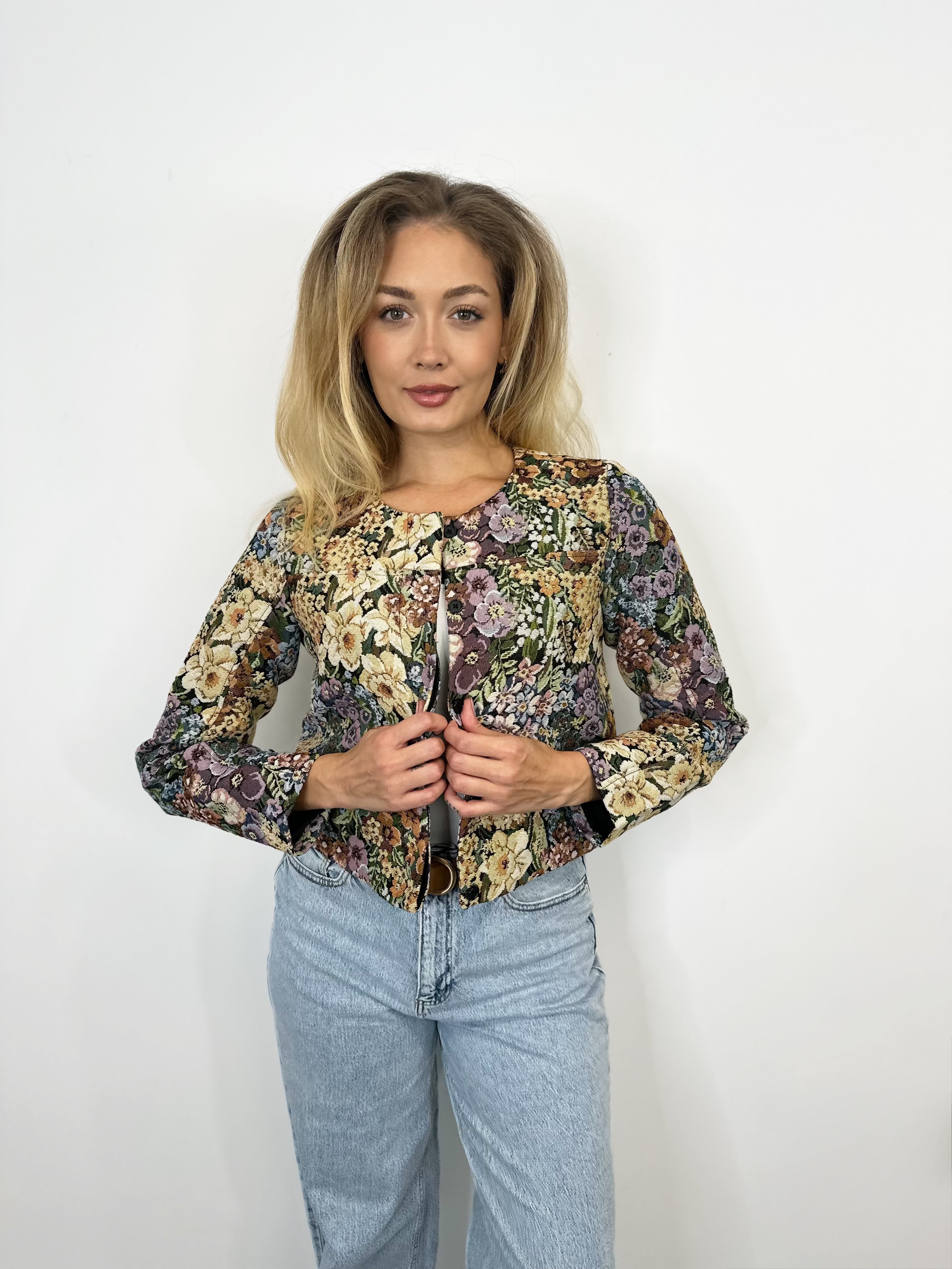 Ruby Floral Jacket (Twill/Flower)