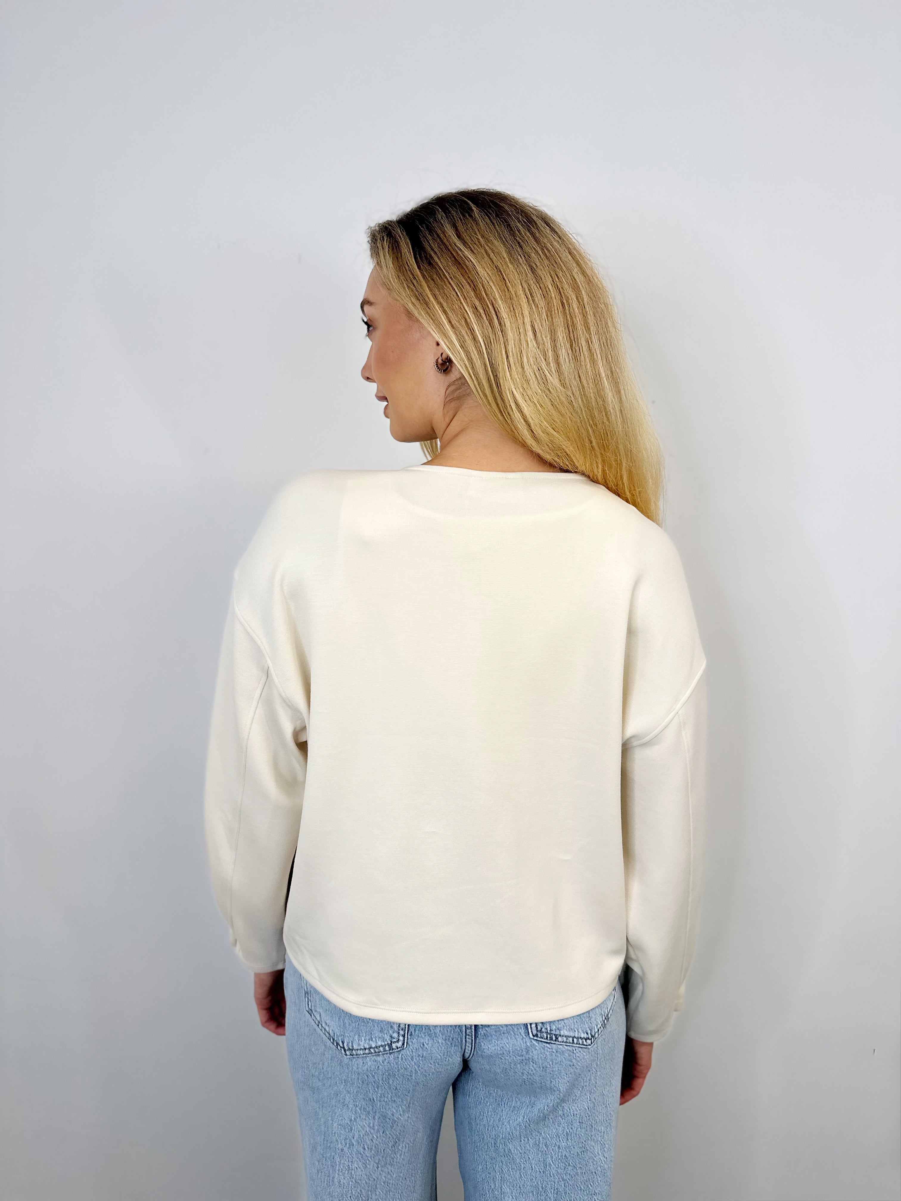 Nira Round Neck Top (Birch)