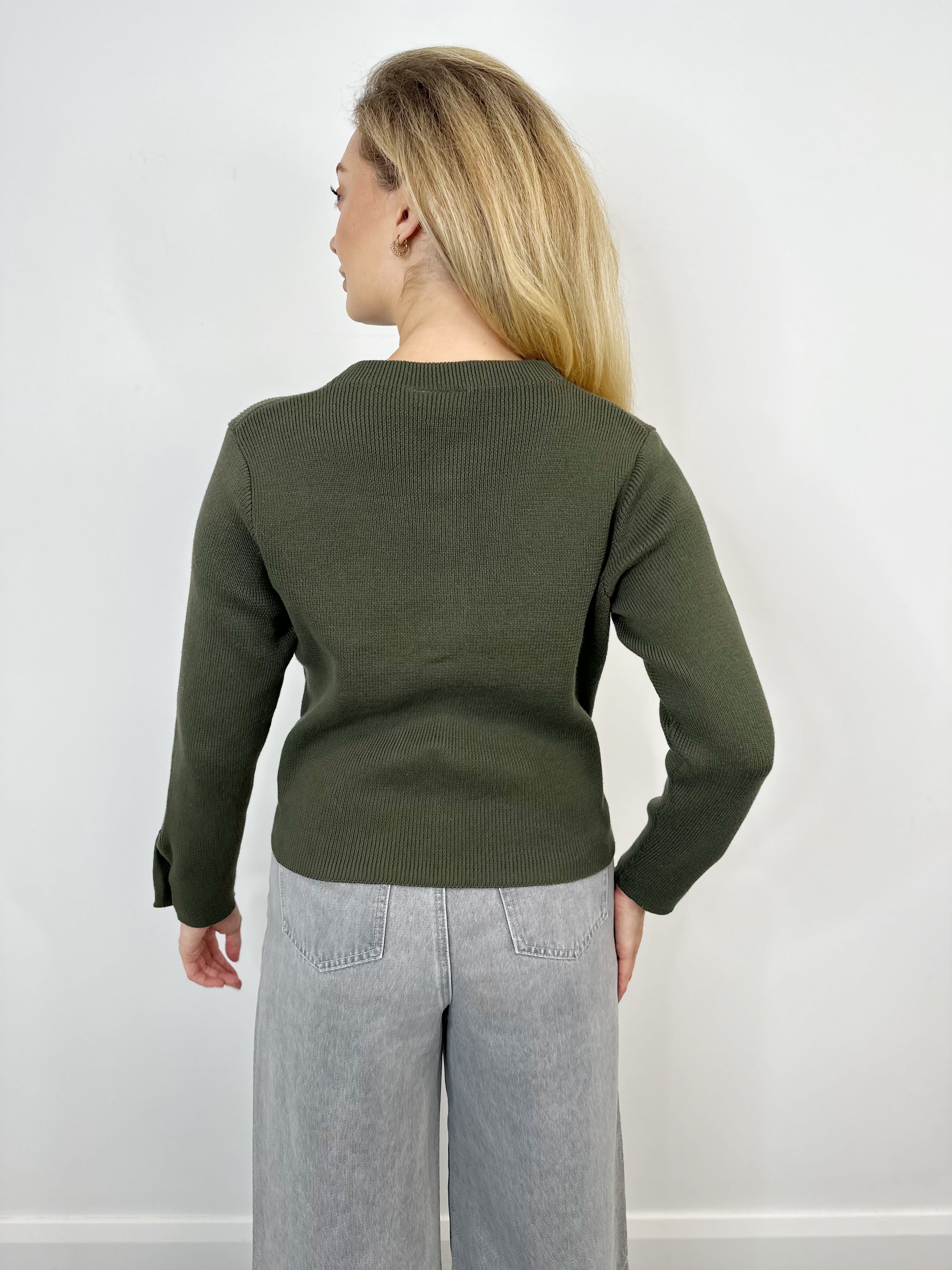 Risa Knit Cardigan (Deep Depths)