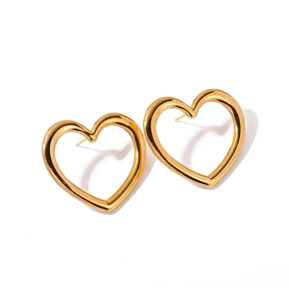 HEART ME EARRINGS (GOLD)