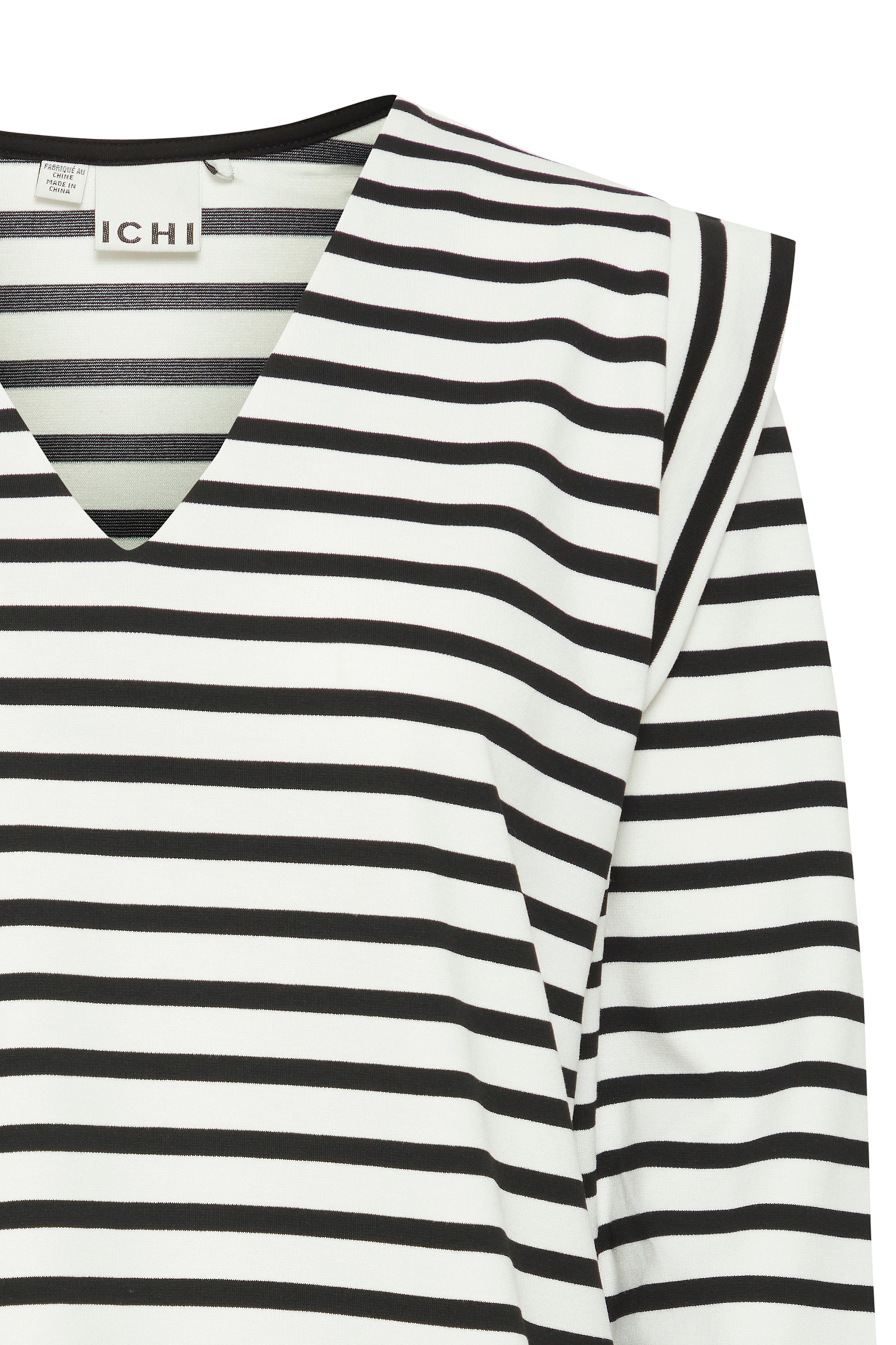 TIRA STRIPE TOP (BLACK/WHITE)