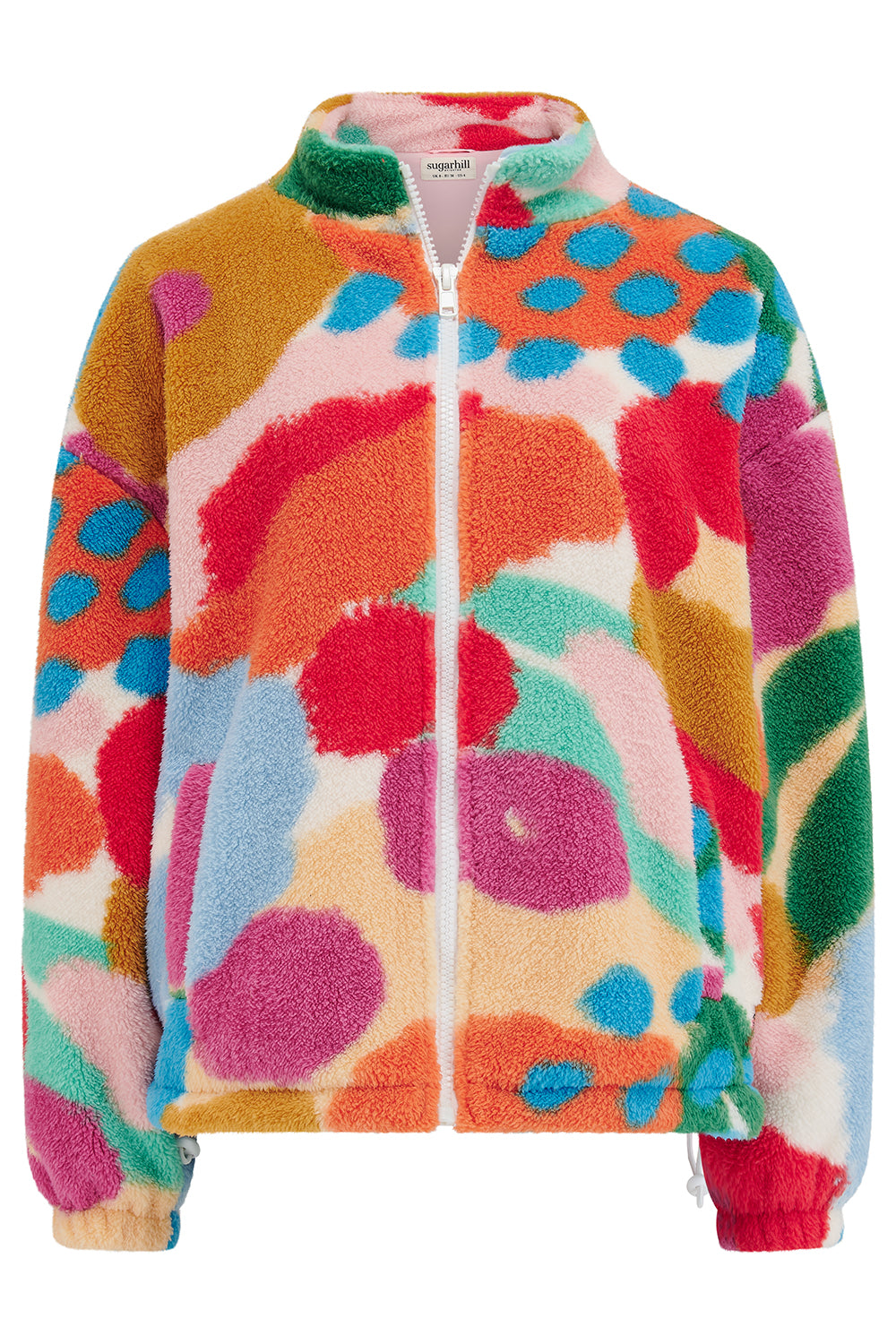 Hartley Zip Up Fleece (Off White/Multi)