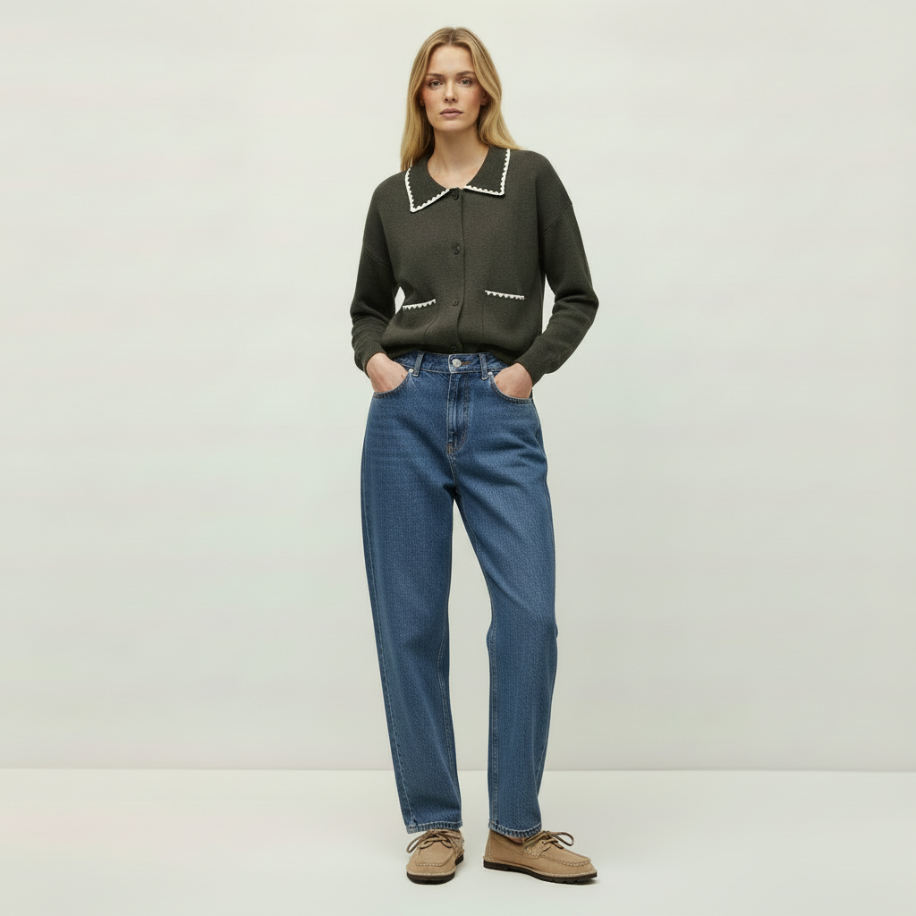 Mirisse Cardigan (Khaki)