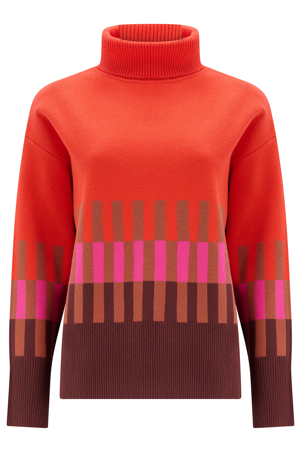 Serita Jumper (Orange/Multi)