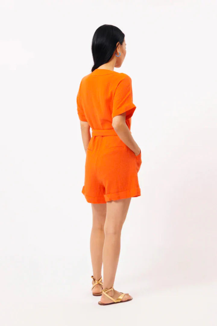 Lika Playsuit (Orange)