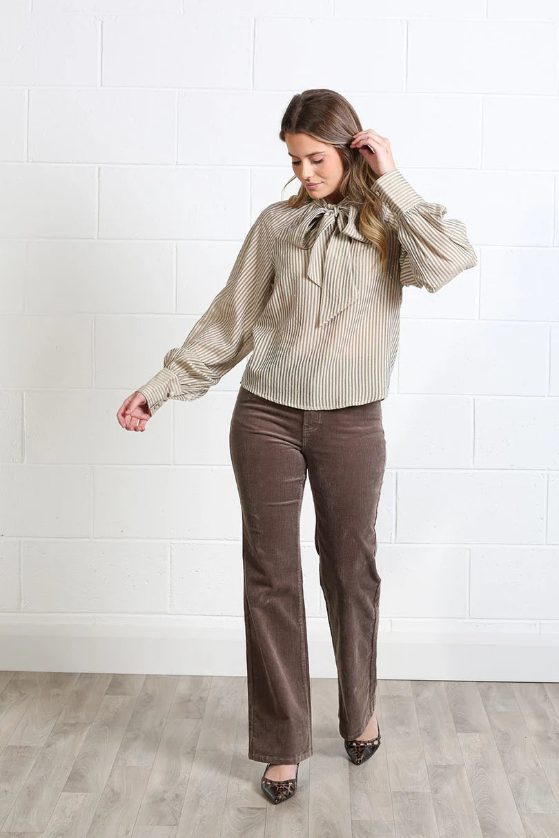 Natalia Top (Light Coffee)
