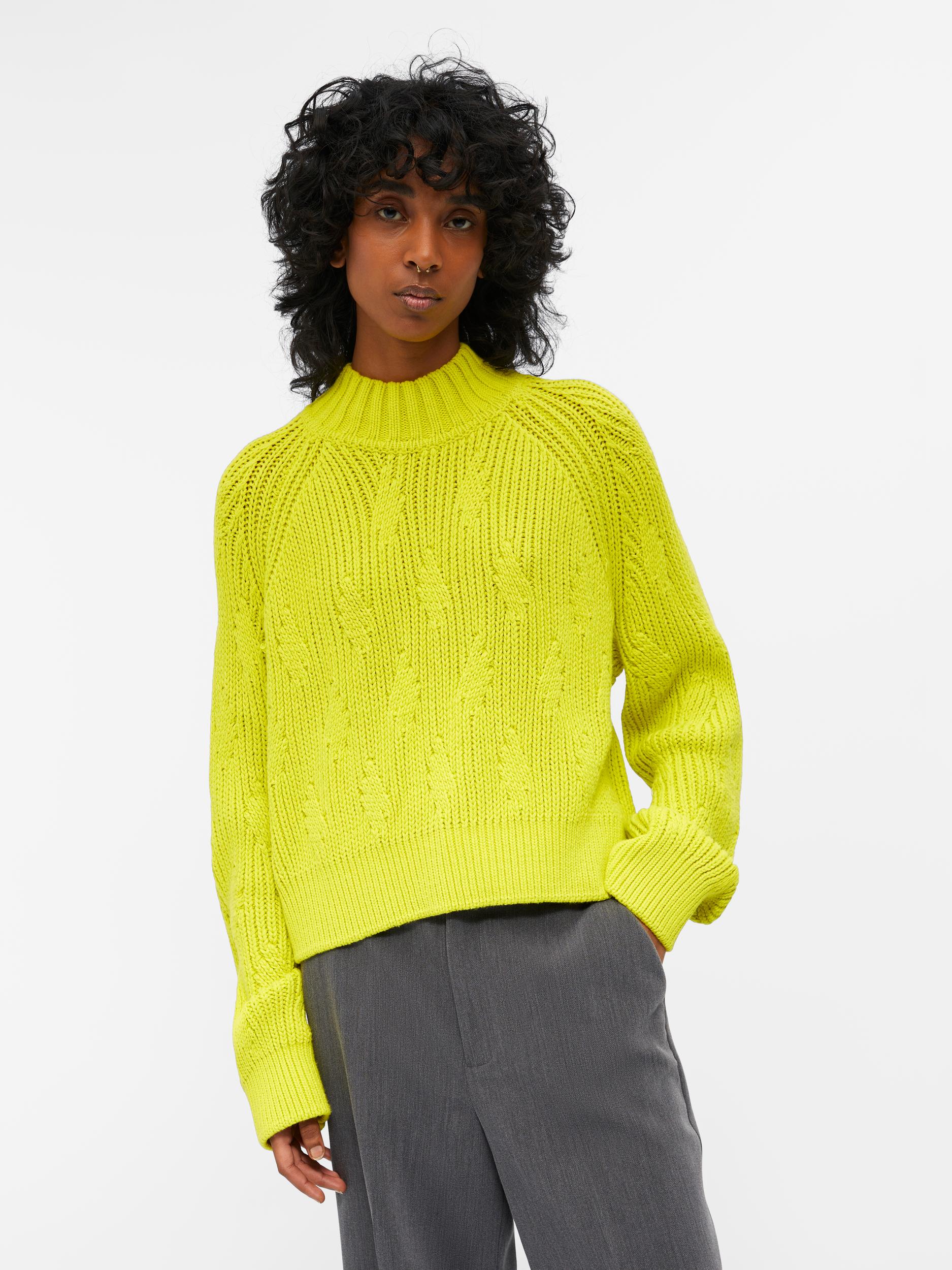 APRIL CHUNKY KNIT JUMPER (EVENING PRIMROSE) | Love Cherish | Jumper