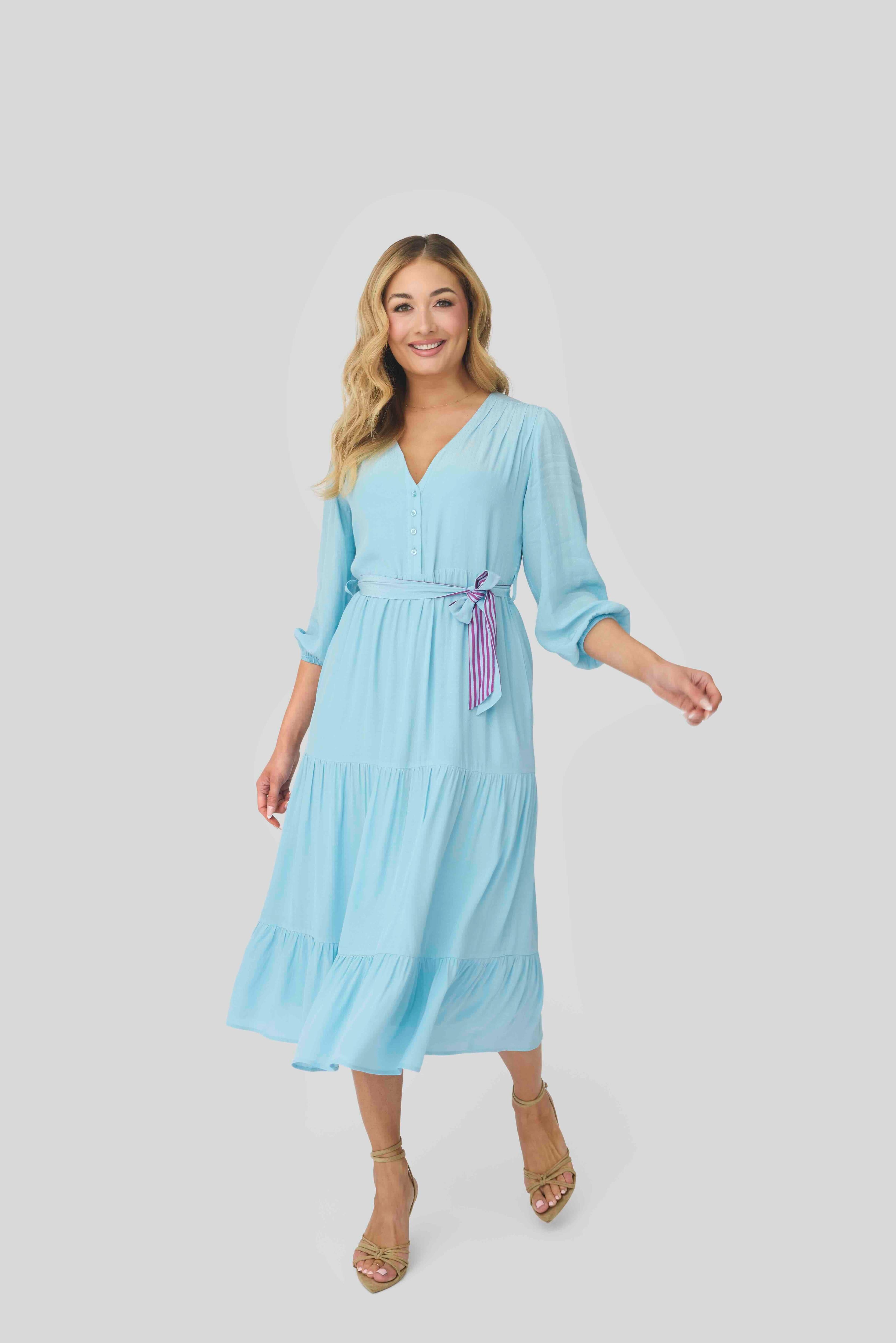 Horizon Dress (Sky Blue)
