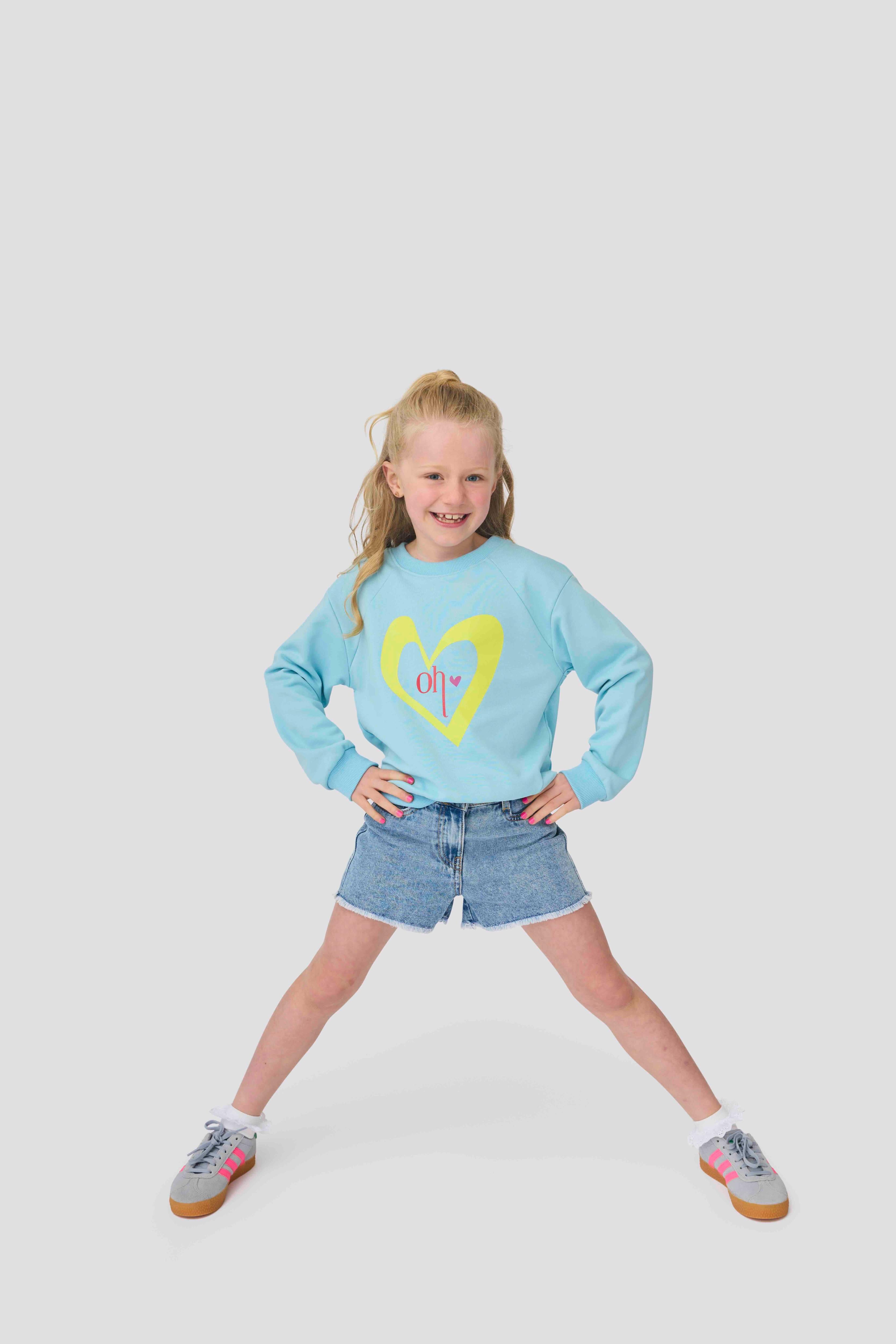Glow Kids Sweater (Sky Blue)