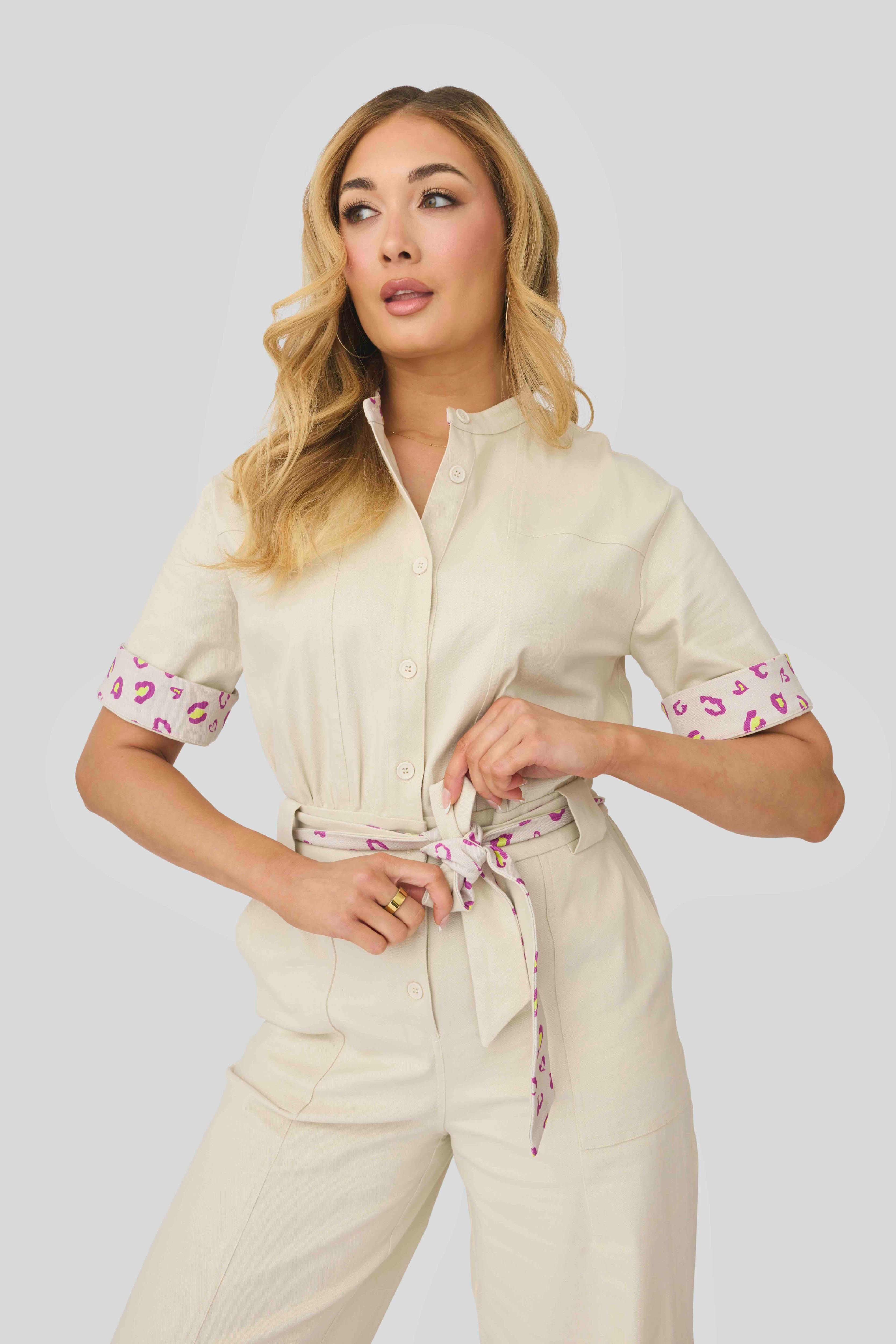 Solis Jumpsuit (French Oak)