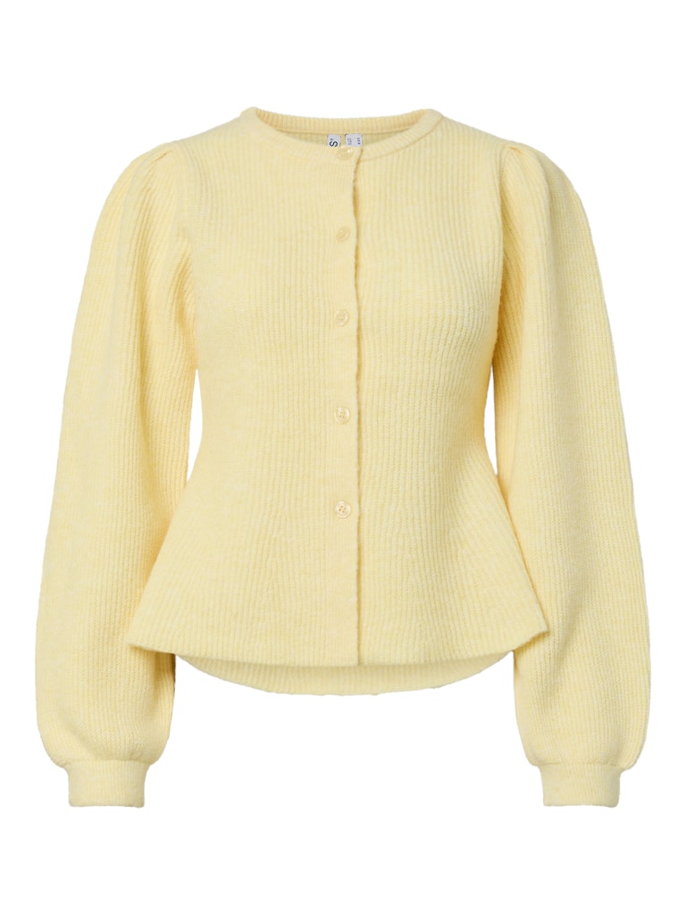 Milly Cardigan (Pale Banana/Melange)