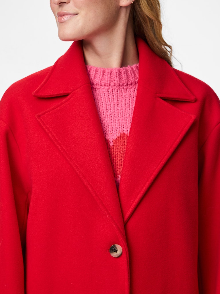 Jenni Long Coat (Goji Berry)