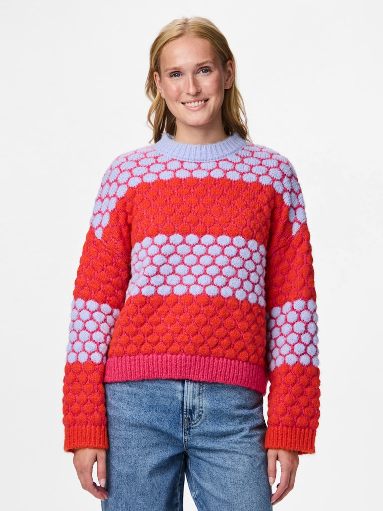 Janette Knit Jumper (Beetroot/Purple)
