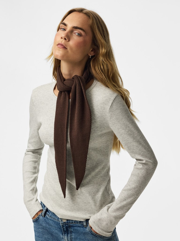 Emma Triangle Scarf (Hot Fudge)