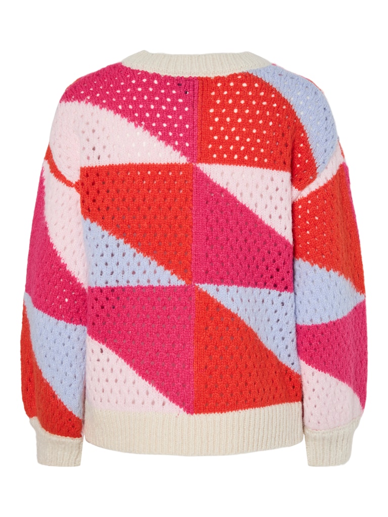Janelle Knit Cardigan (Pink A Boo/Baby Lavender)