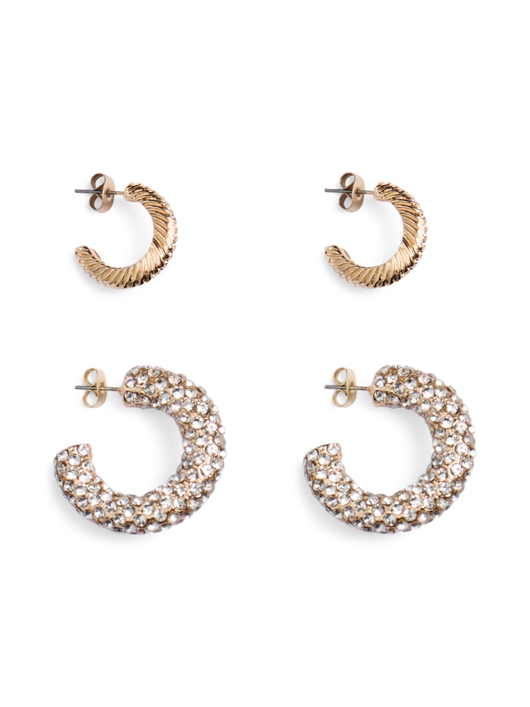 Maja 2 Pack Earrings (Gold)
