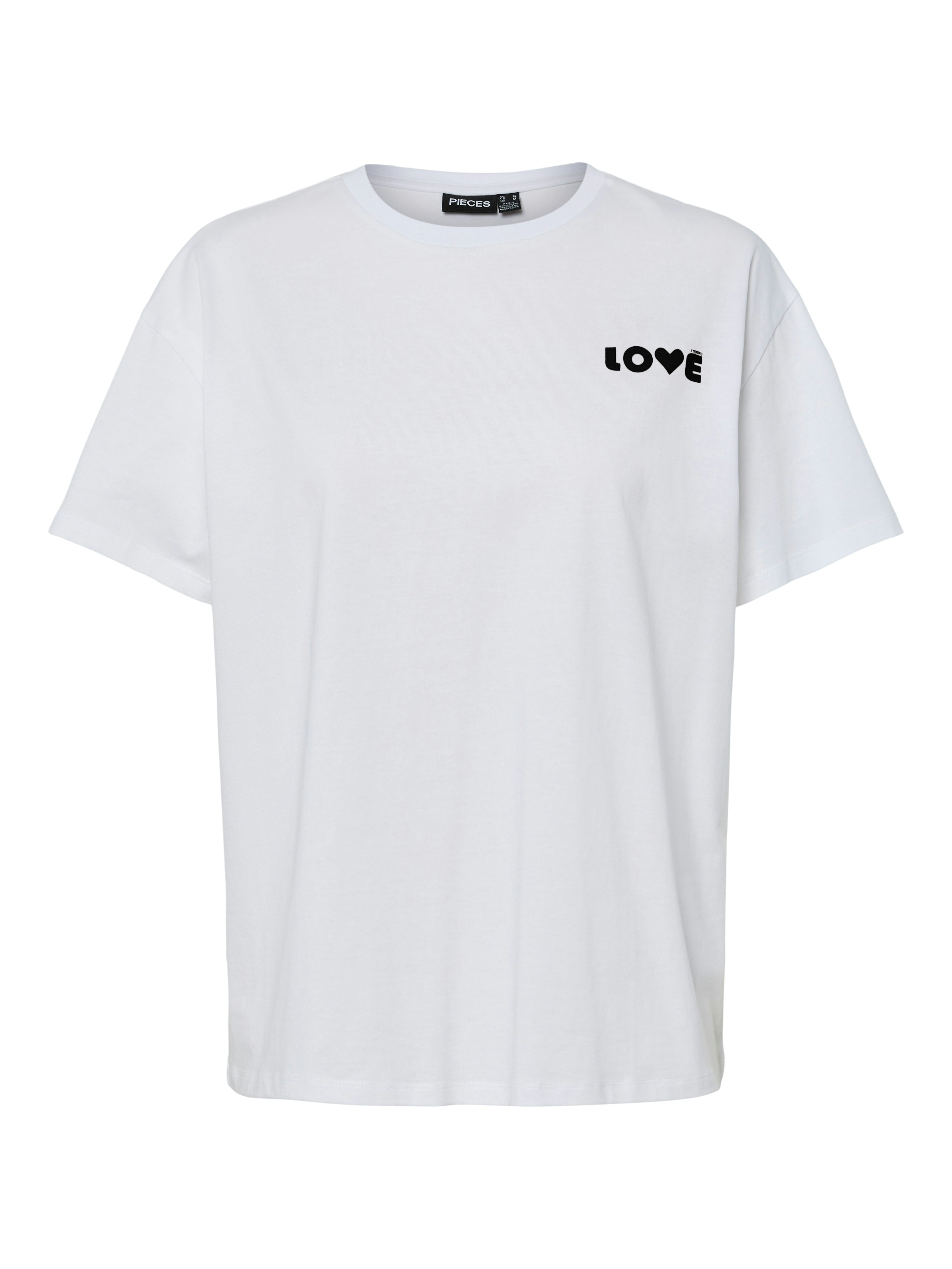 Love T-Shirt (Black/Bright White)