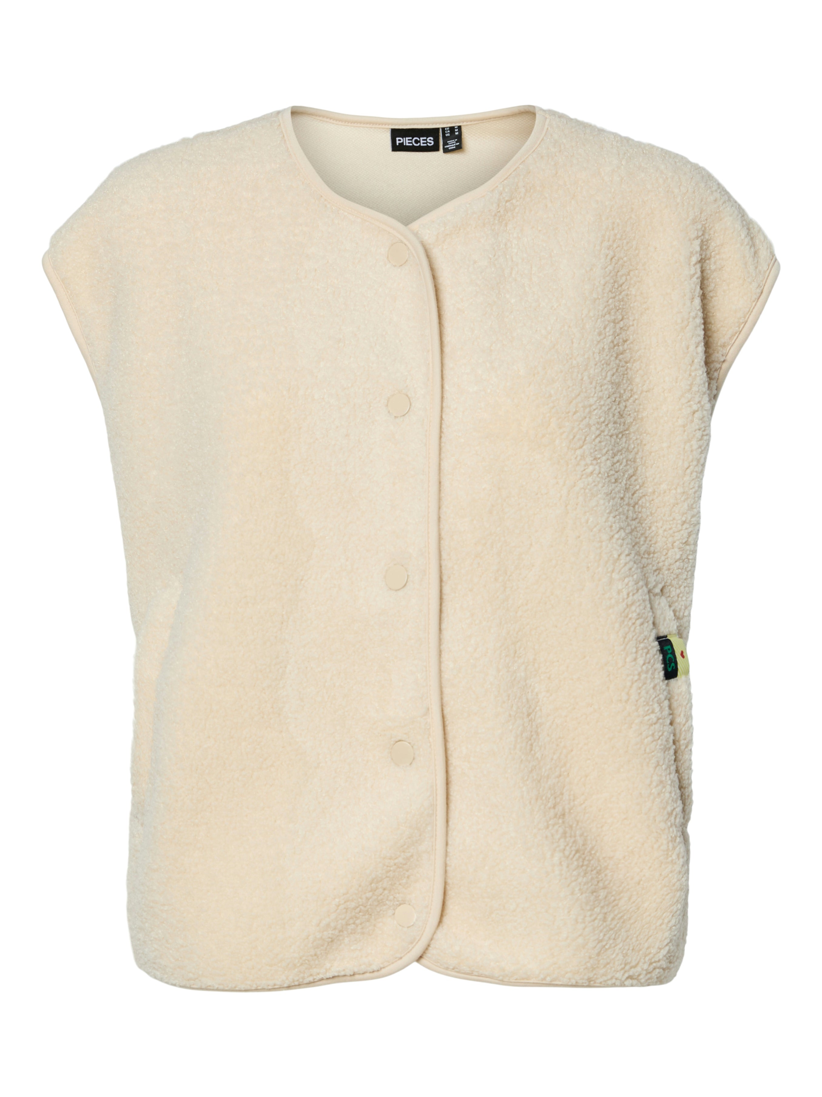 Katty Teddy Gilet (Birch)