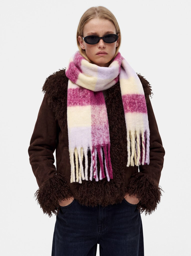 Ava Scarf (Pastel Lilac/Square)