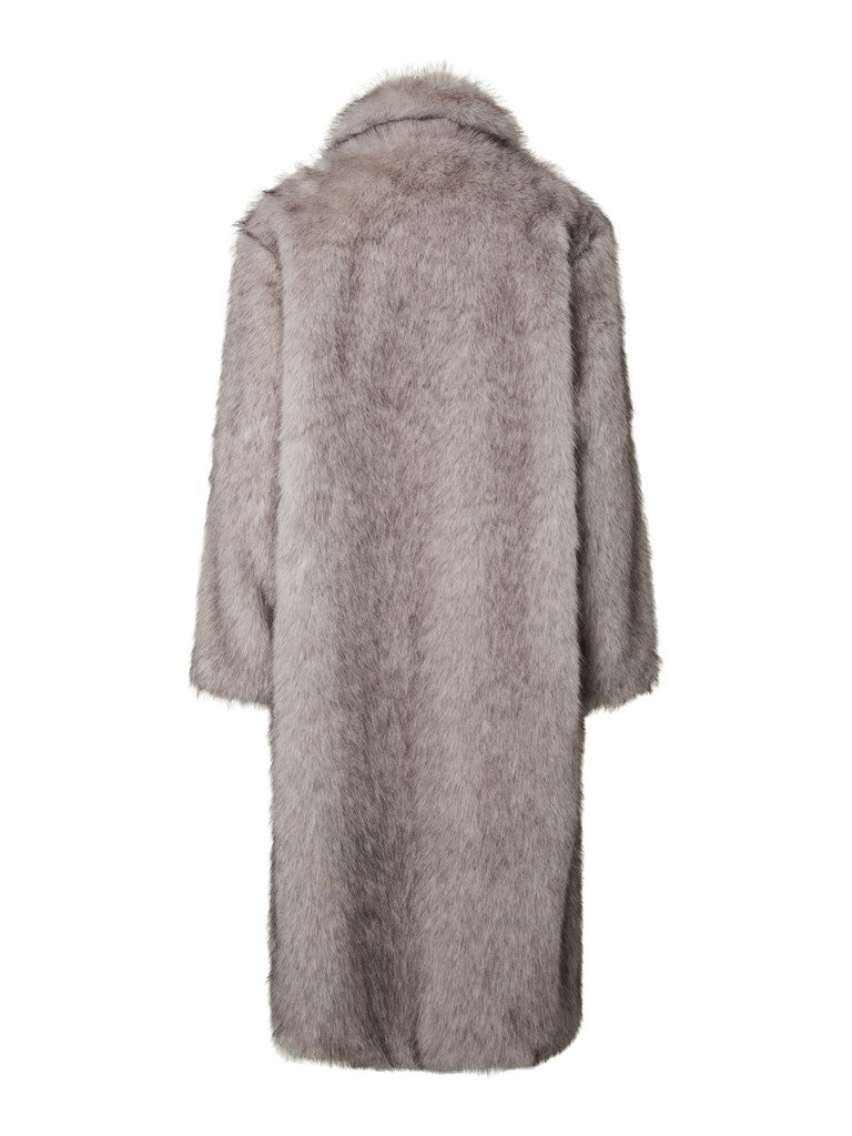 Juliette Faux Fur Coat (Cathedral Spire)