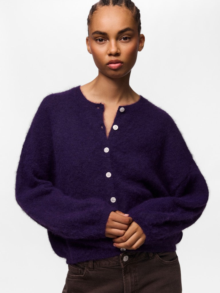 Kathlyn Cardigan (Acai/Melange)