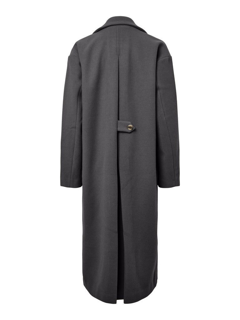 Kendra Coat (Dark Grey Melange)