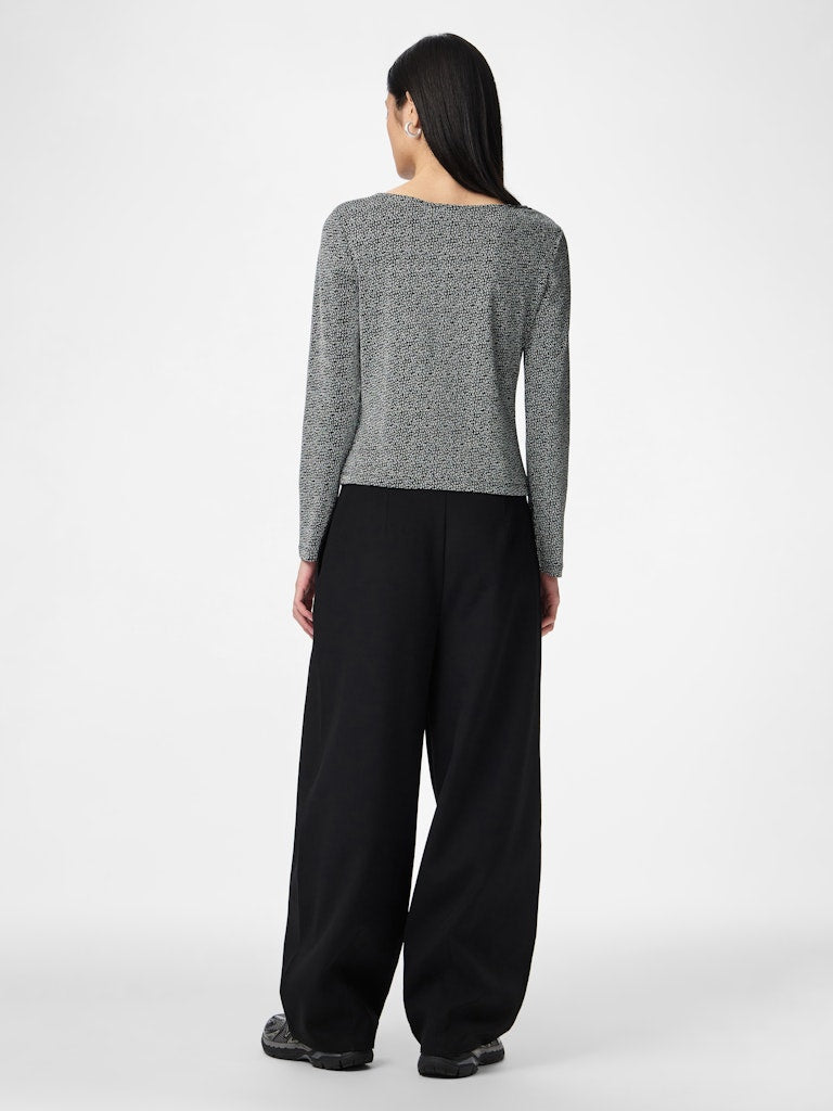 Jina Glitter Top (Silver/Lure)