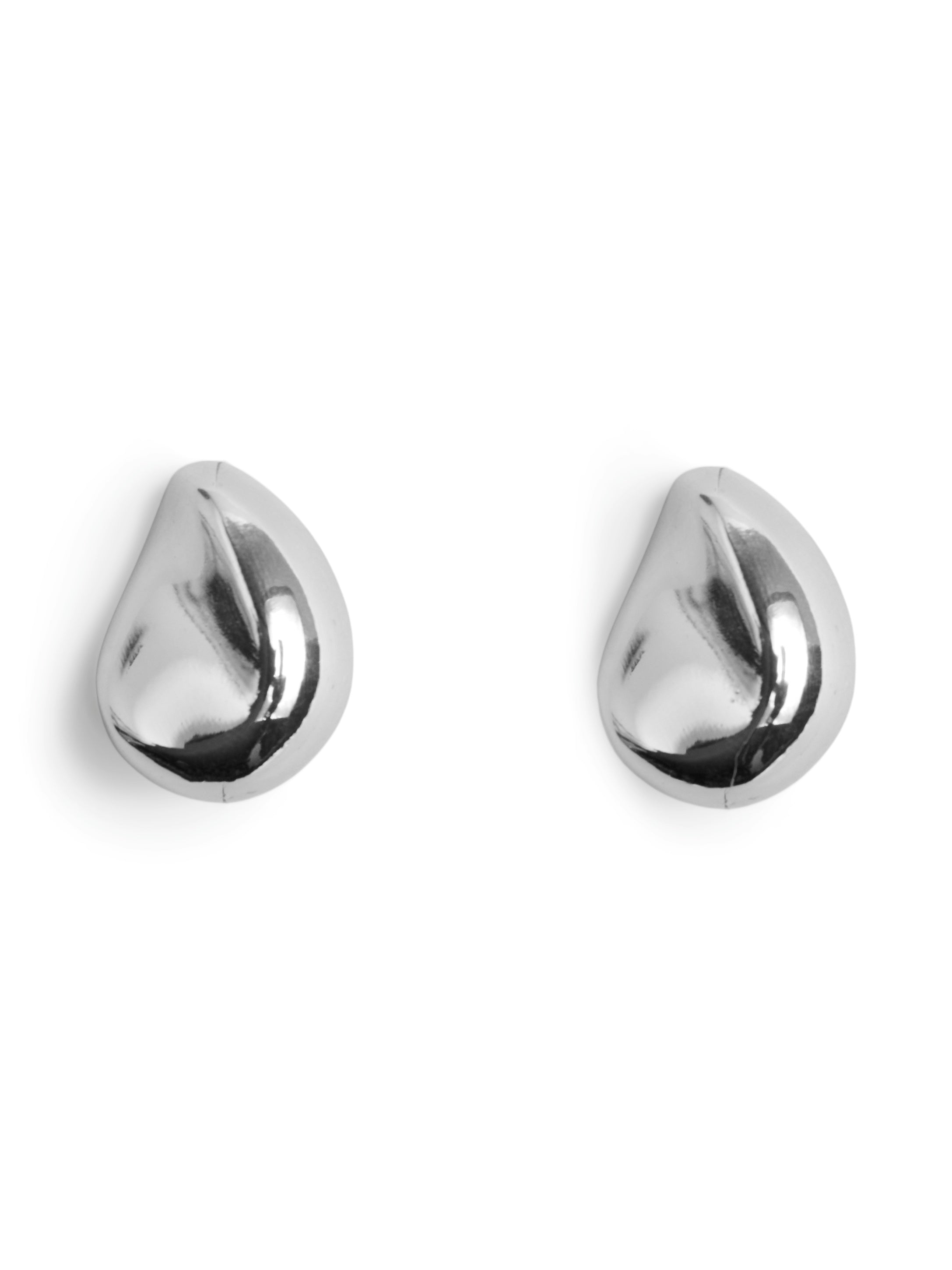Fiona Teardrop Earrings (Silver)