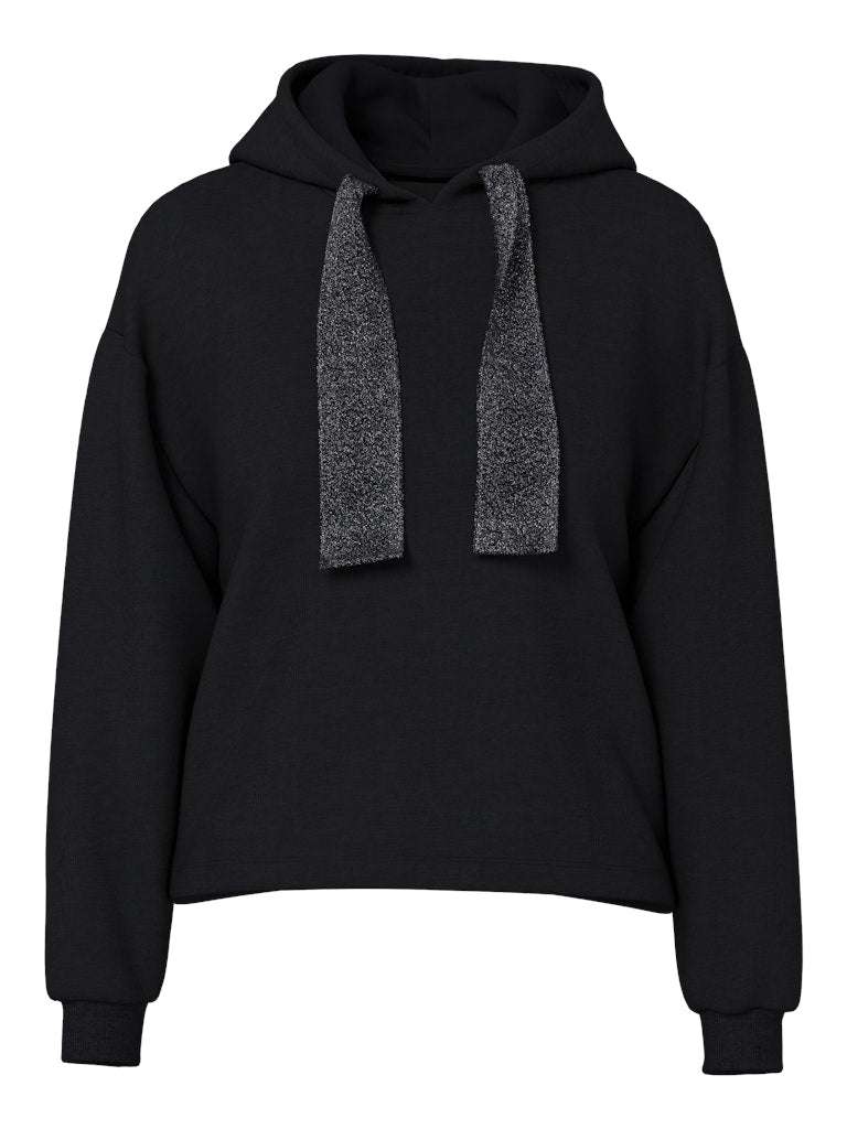 Chilli Glitter Hoodie (Black)