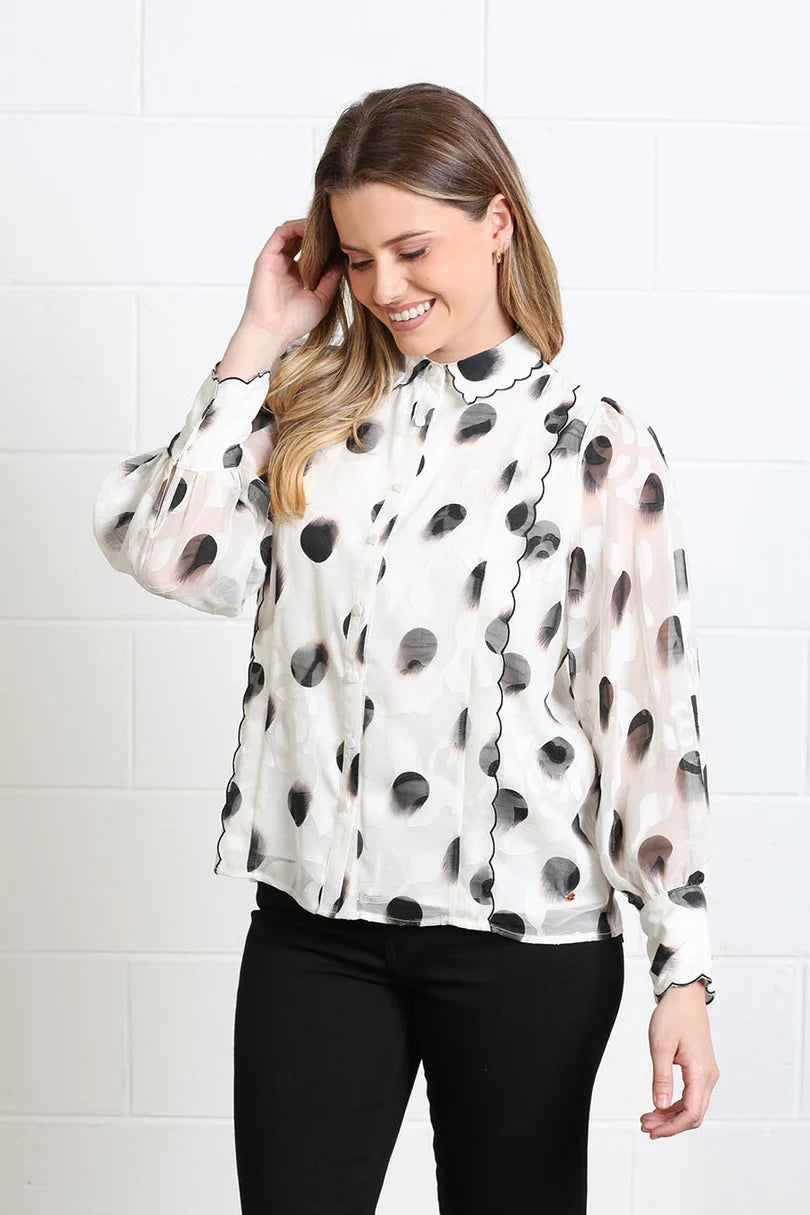 Posy Blouse (White)