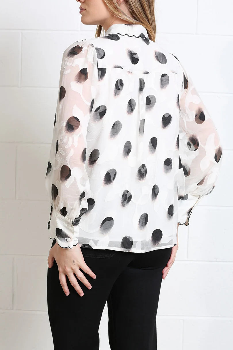 Posy Blouse (White)