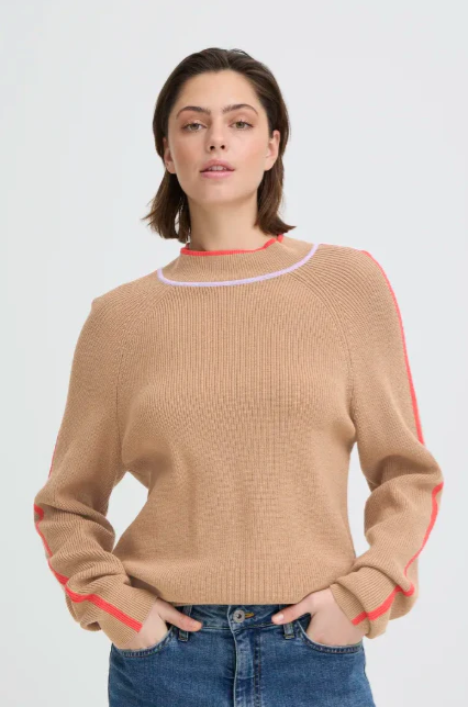 Brooklyn Knit Jumper (Sepia Tint)
