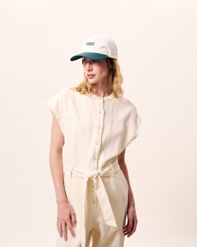 Celestia Jumpsuit (Cream)