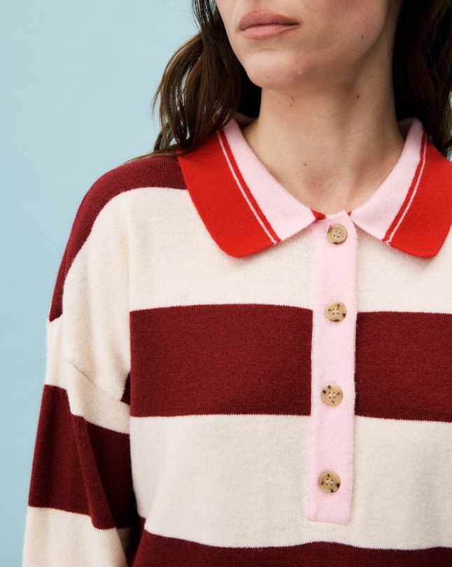 Ambroisie Jumper (Burgundy)