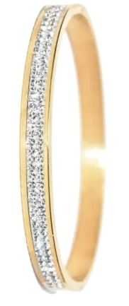 Kyle Diamante Bangle (Gold)