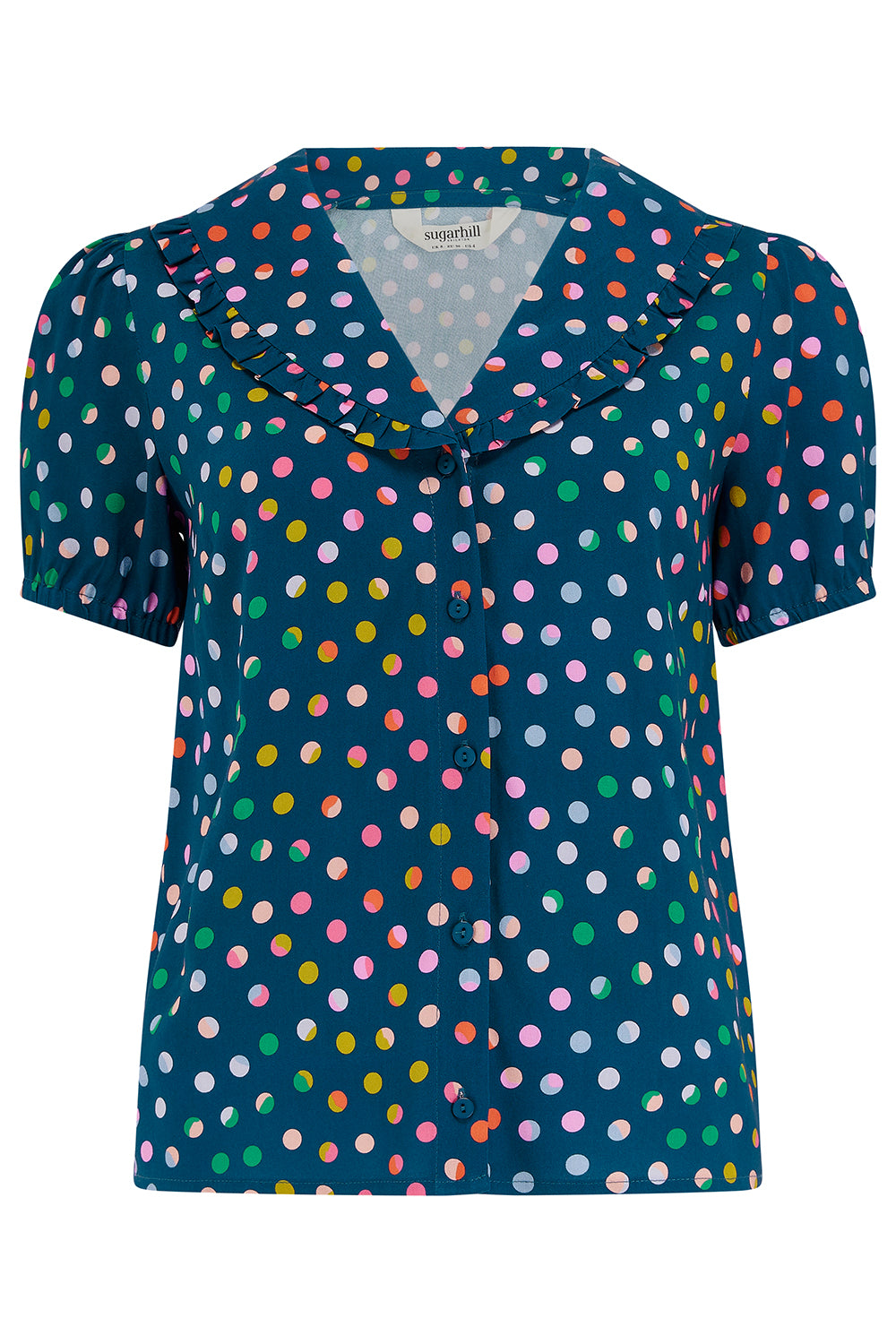Elaine Blouse (Petrol Navy)