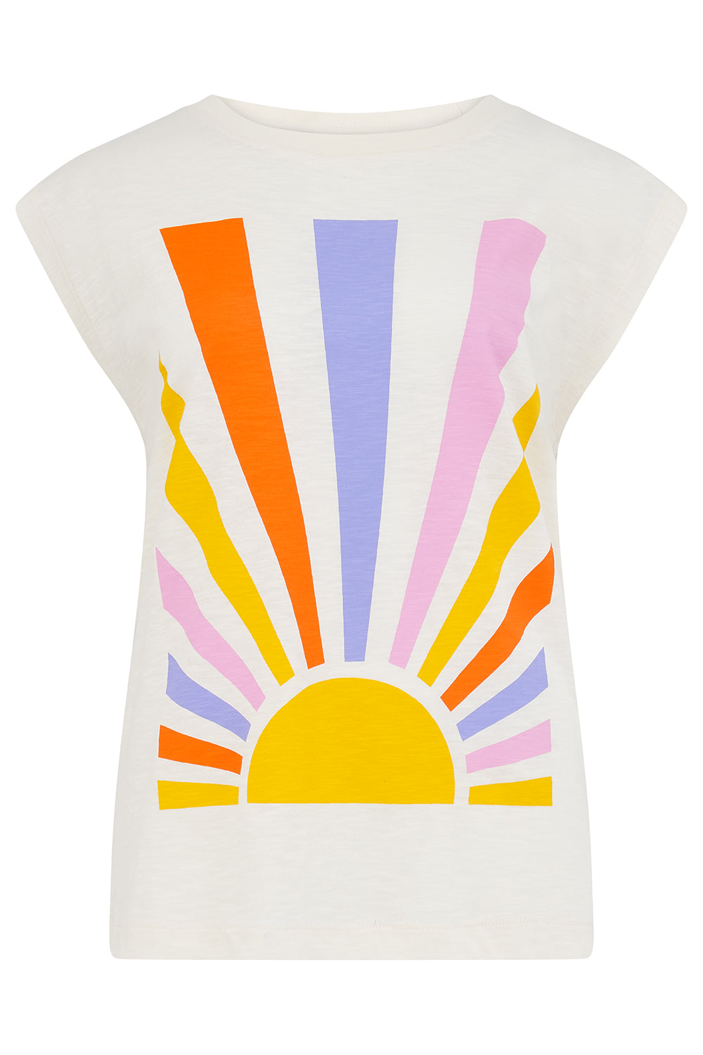 Chrissy Tank T-Shirt (Cream)