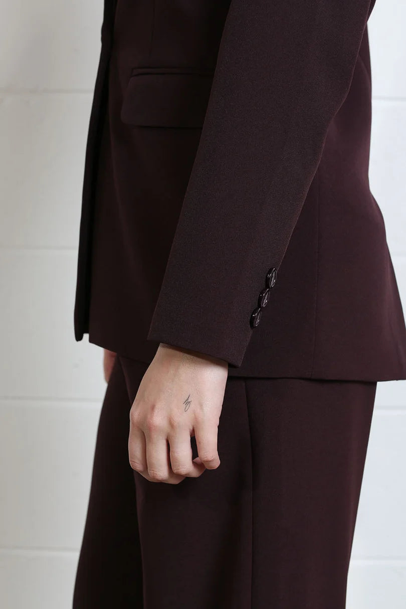 Tabitha Blazer (Aubergine)
