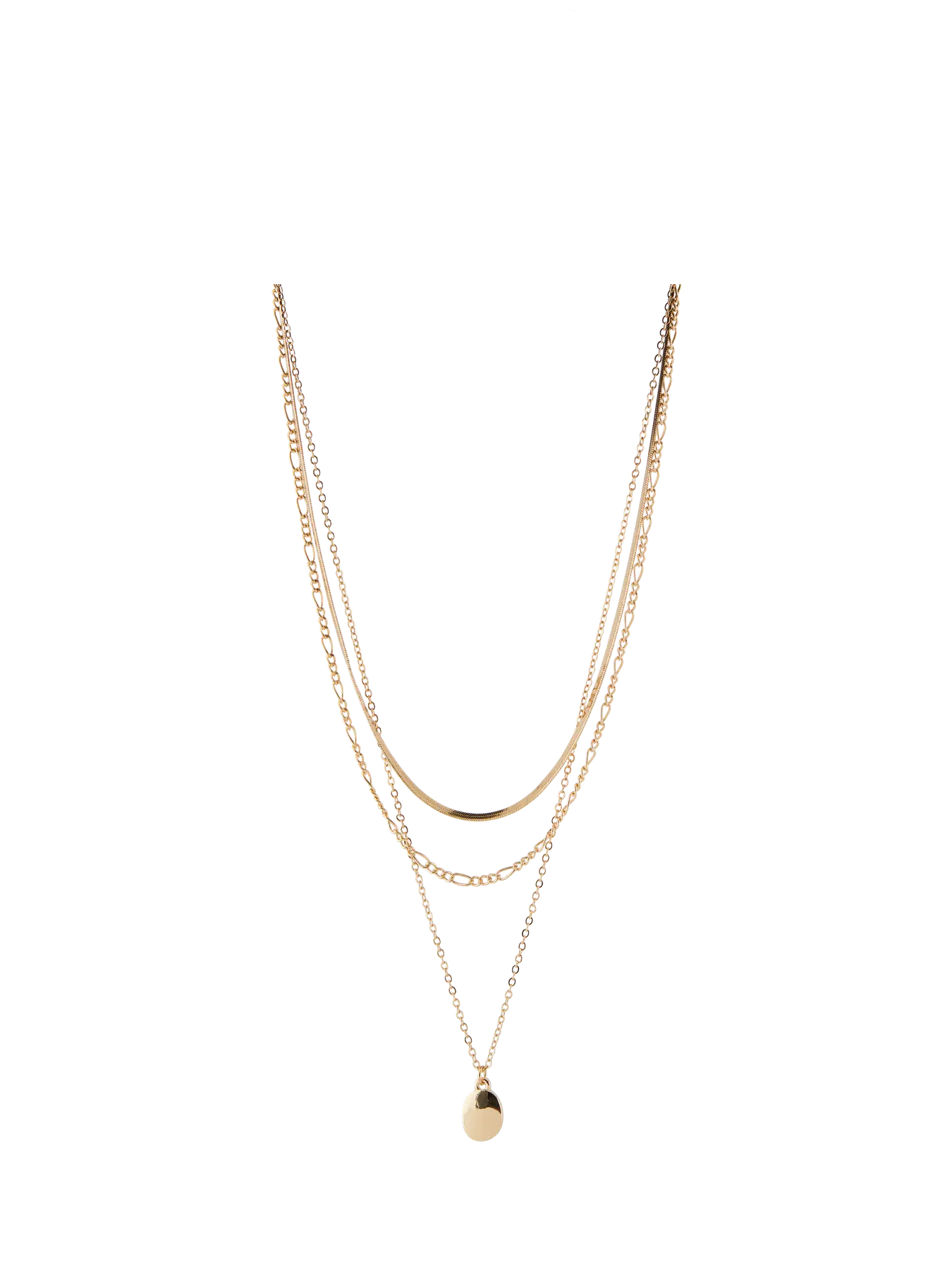 Karla Layered Necklace (Gold)