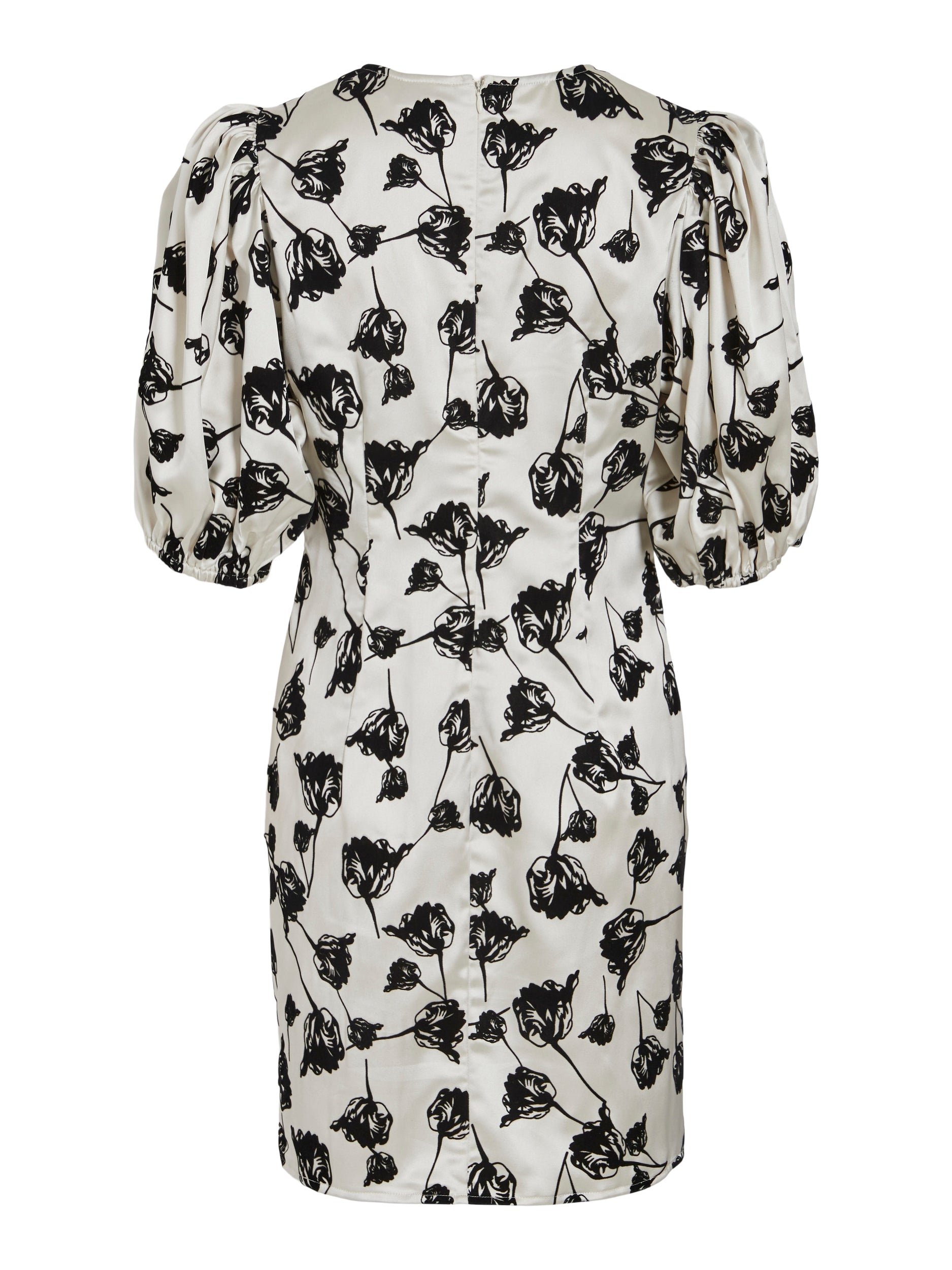 MARAN 2/4 DRESS (CLOUD DANCER/FLOCK FLOW)