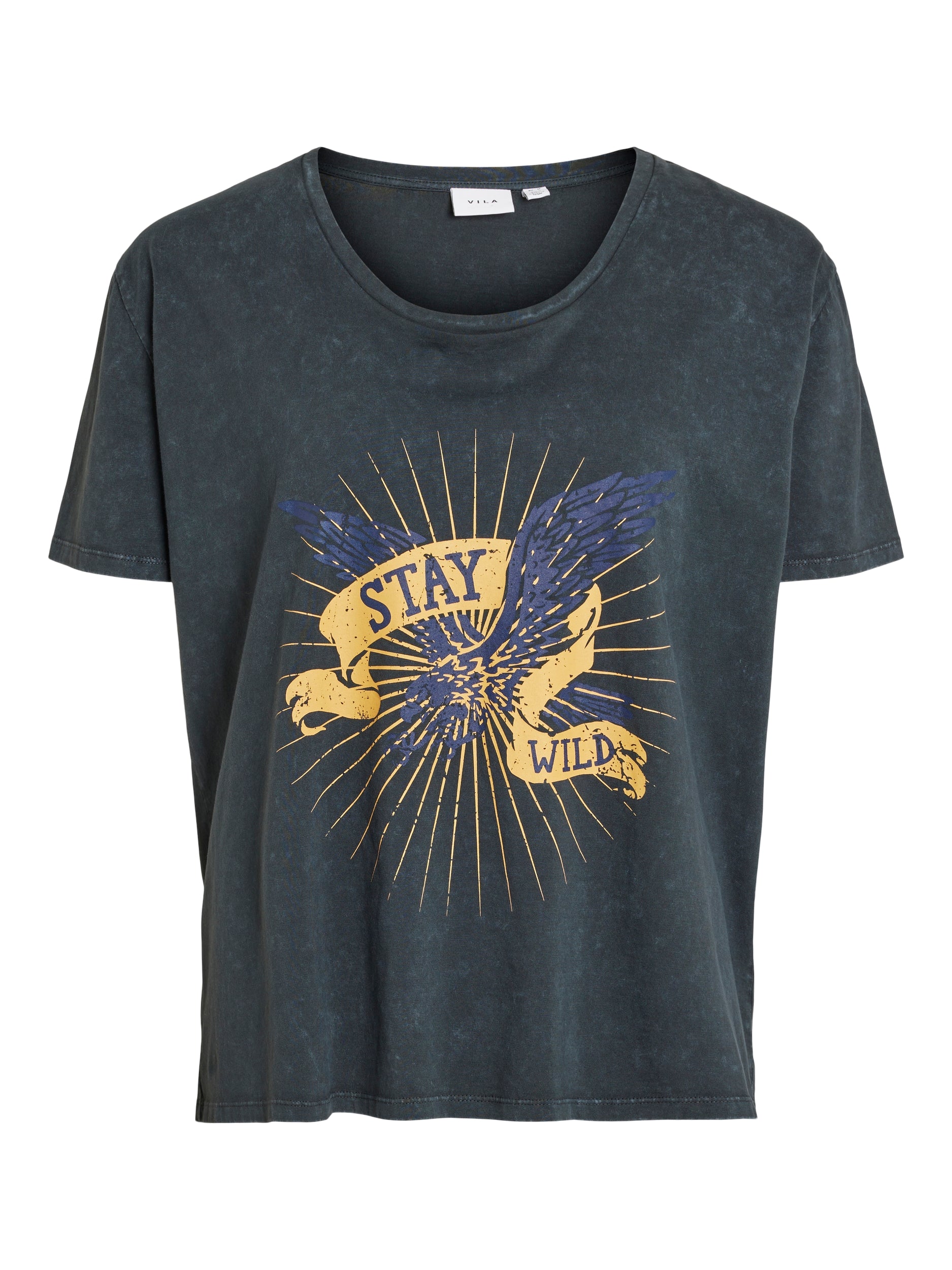 Arlow Slogan T-Shirt (Black)