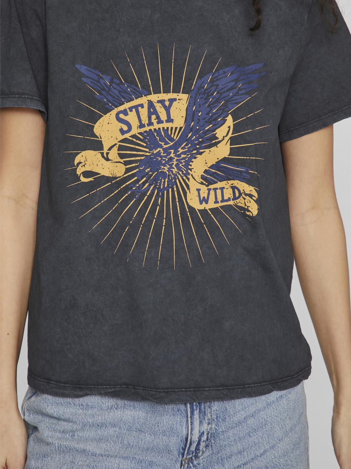 Arlow Slogan T-Shirt (Black)