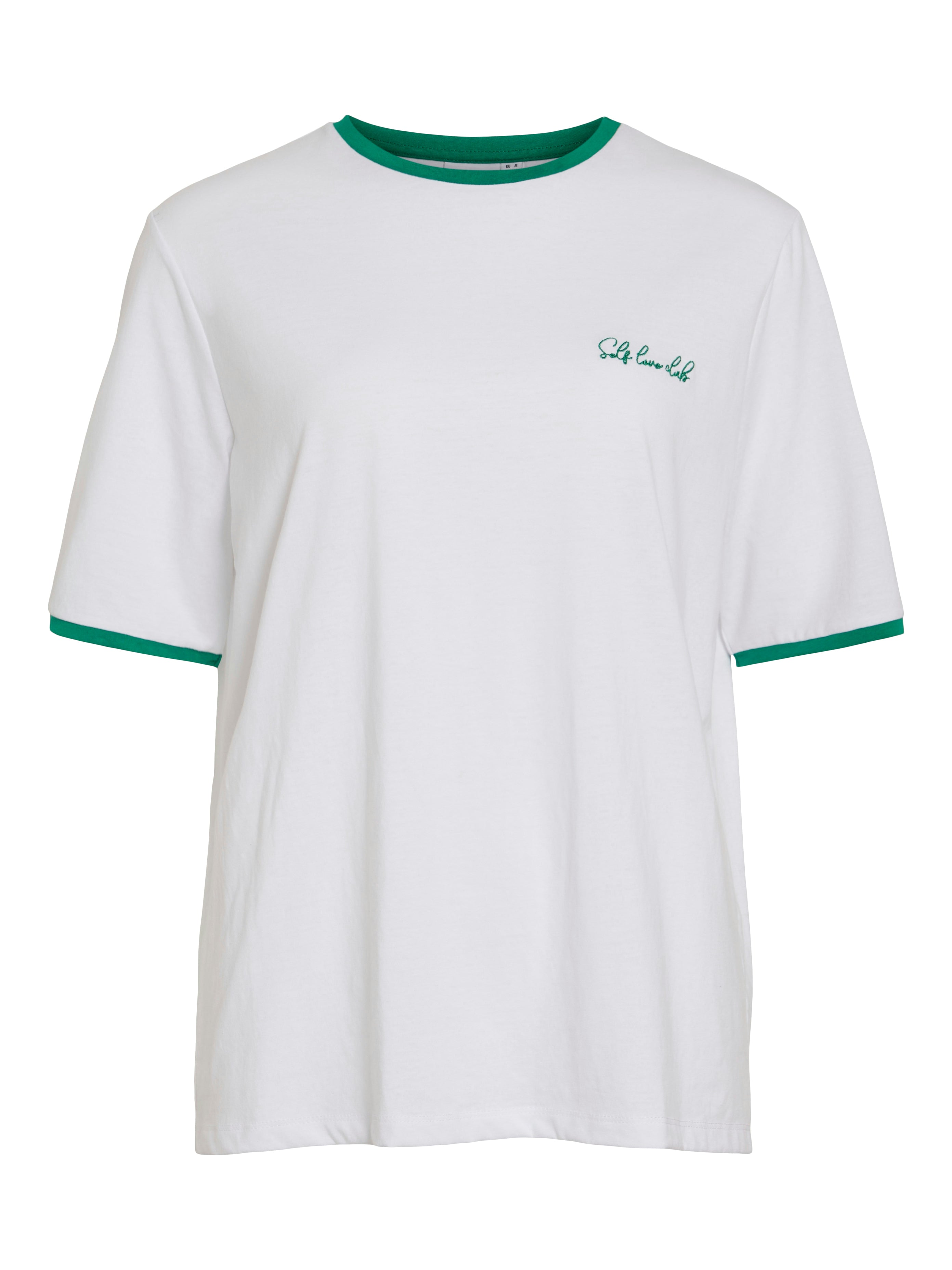 Love Club T-Shirt (Snow White/Tramarin)