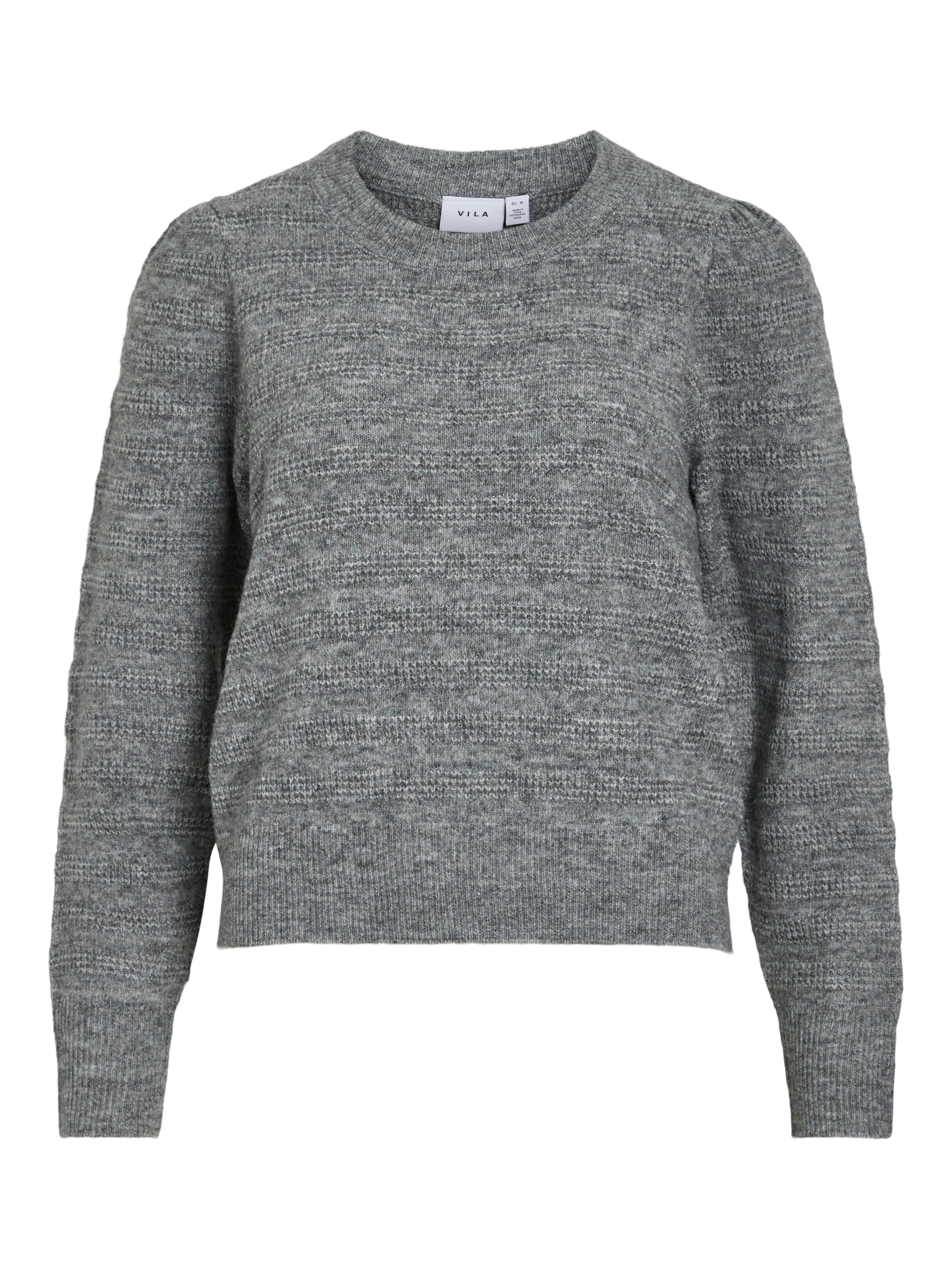 Jayla Knit Jumper (Medium Grey/Melange)