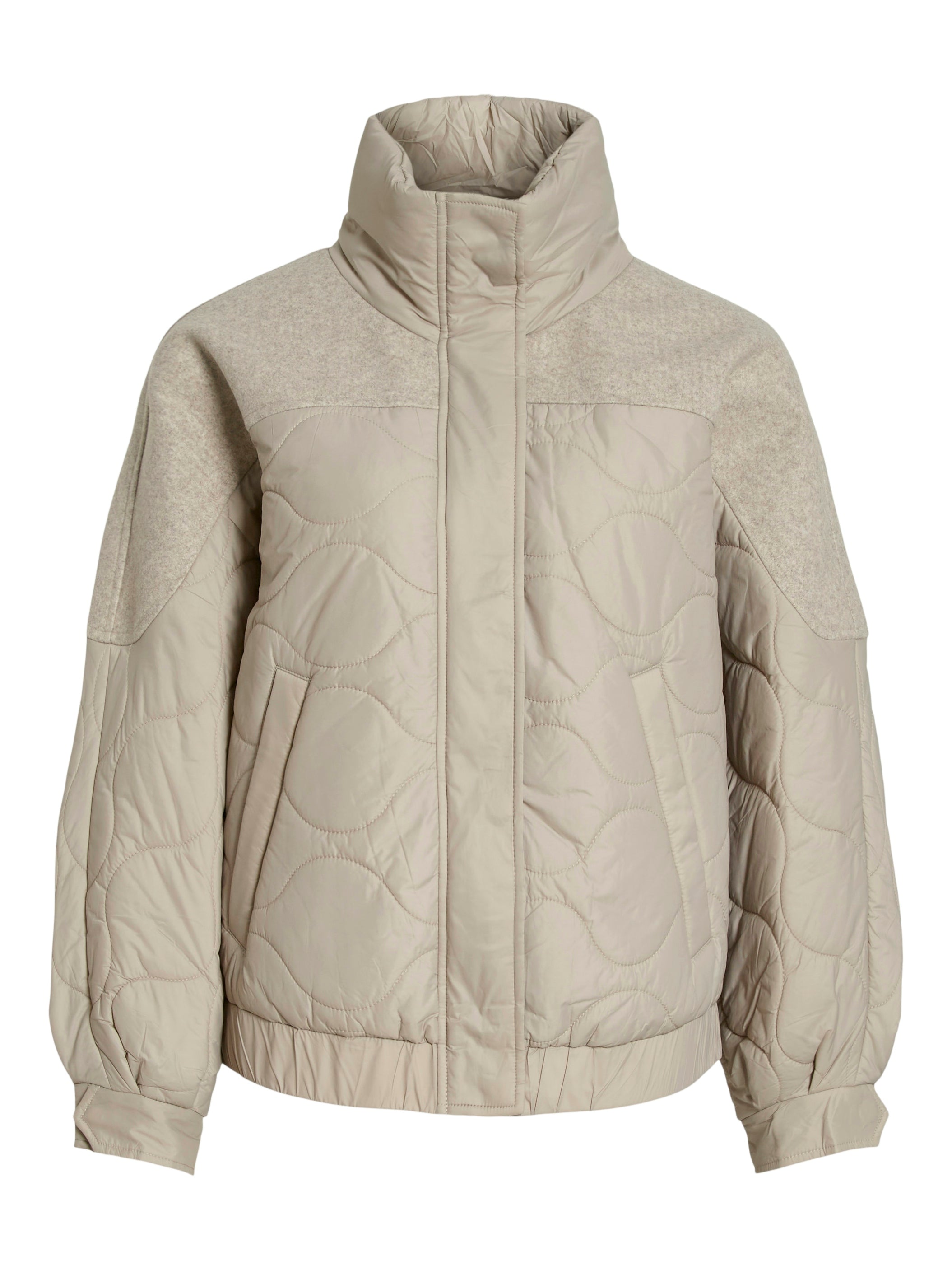 Anna Quilted Jacket (Natural/Melange)