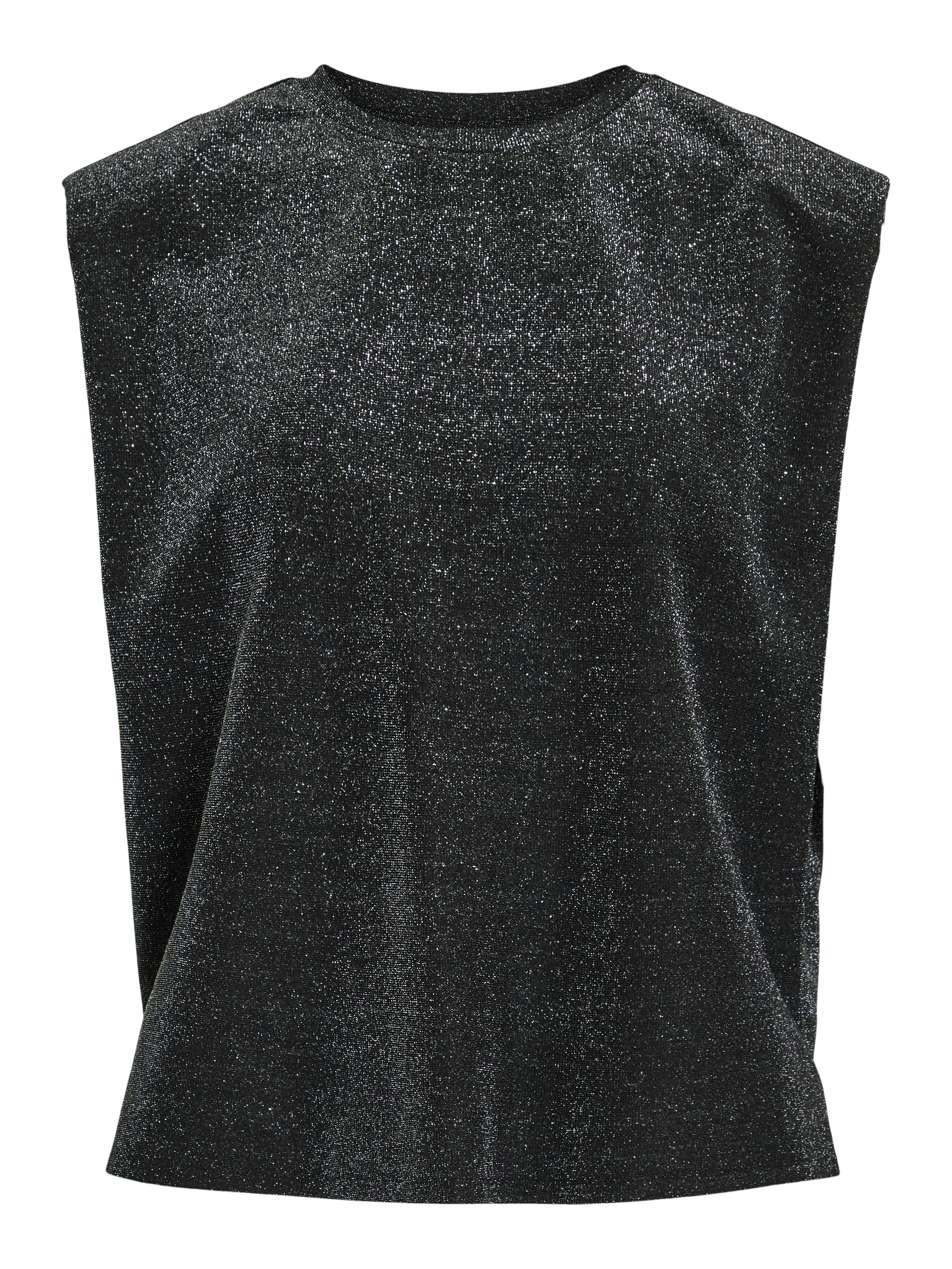 Tiana Top (Black Beauty/Silver)
